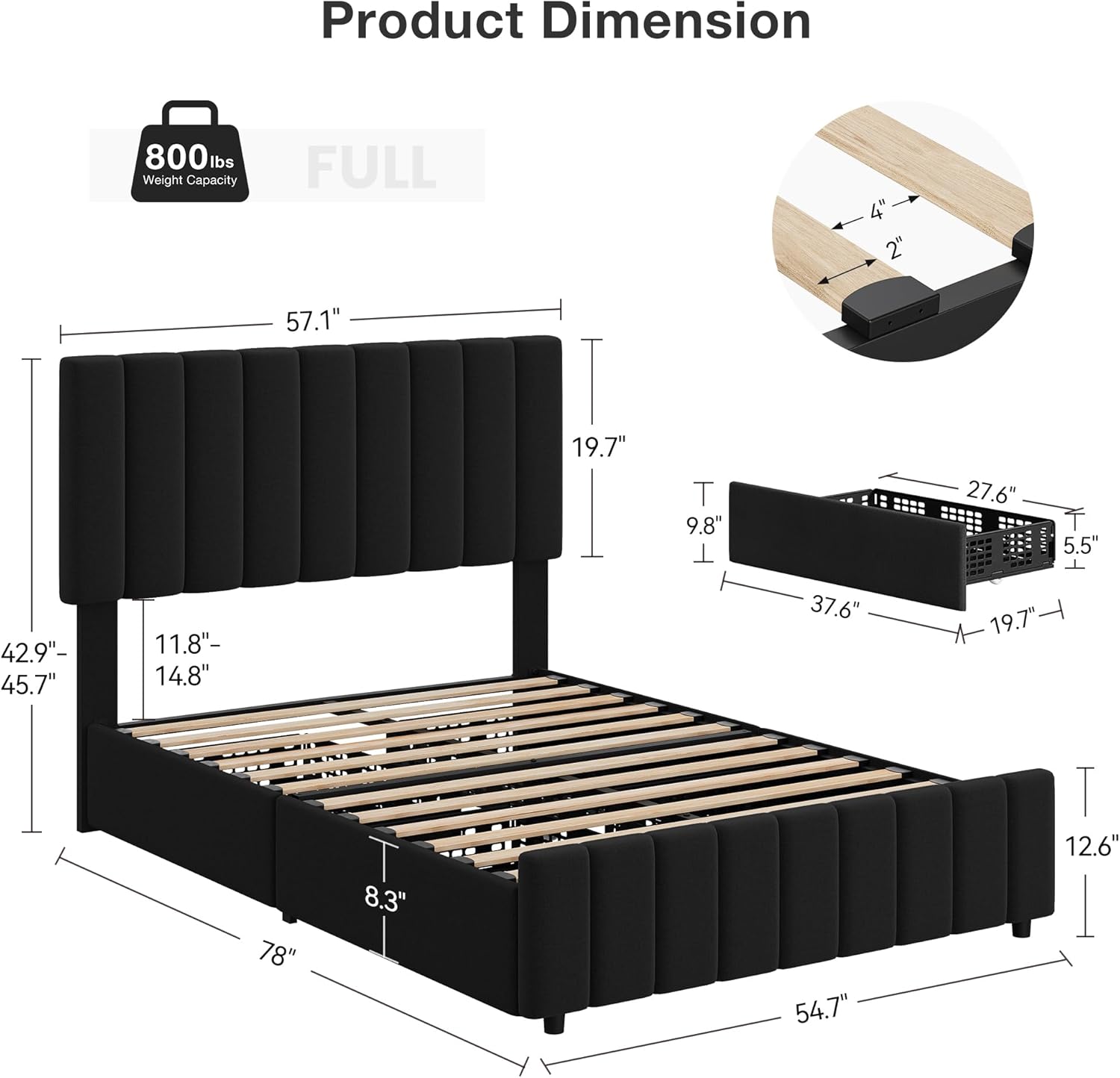 Qeetex LHF-BED-PHO-11ATUJ0I beds - View #3