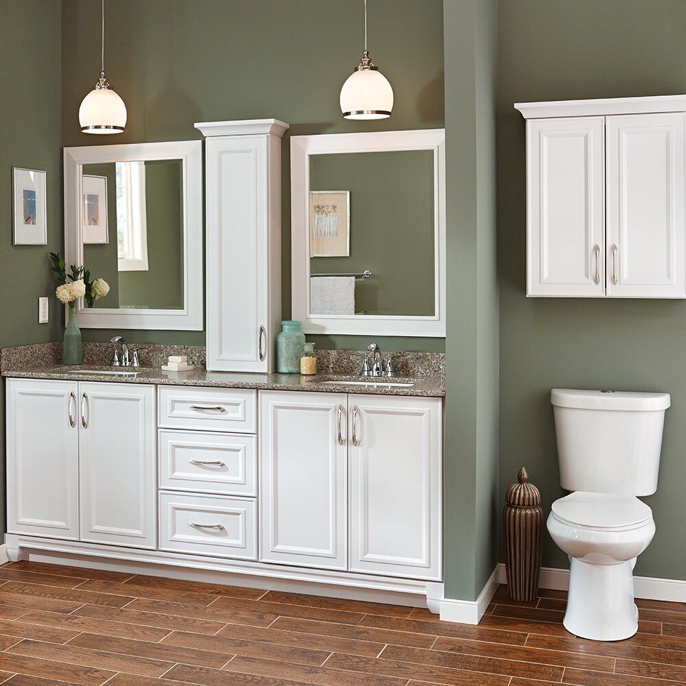 VILLA BATH by RSI LVCWH-WHT Bathroom-Wall-Cabinets - View #2
