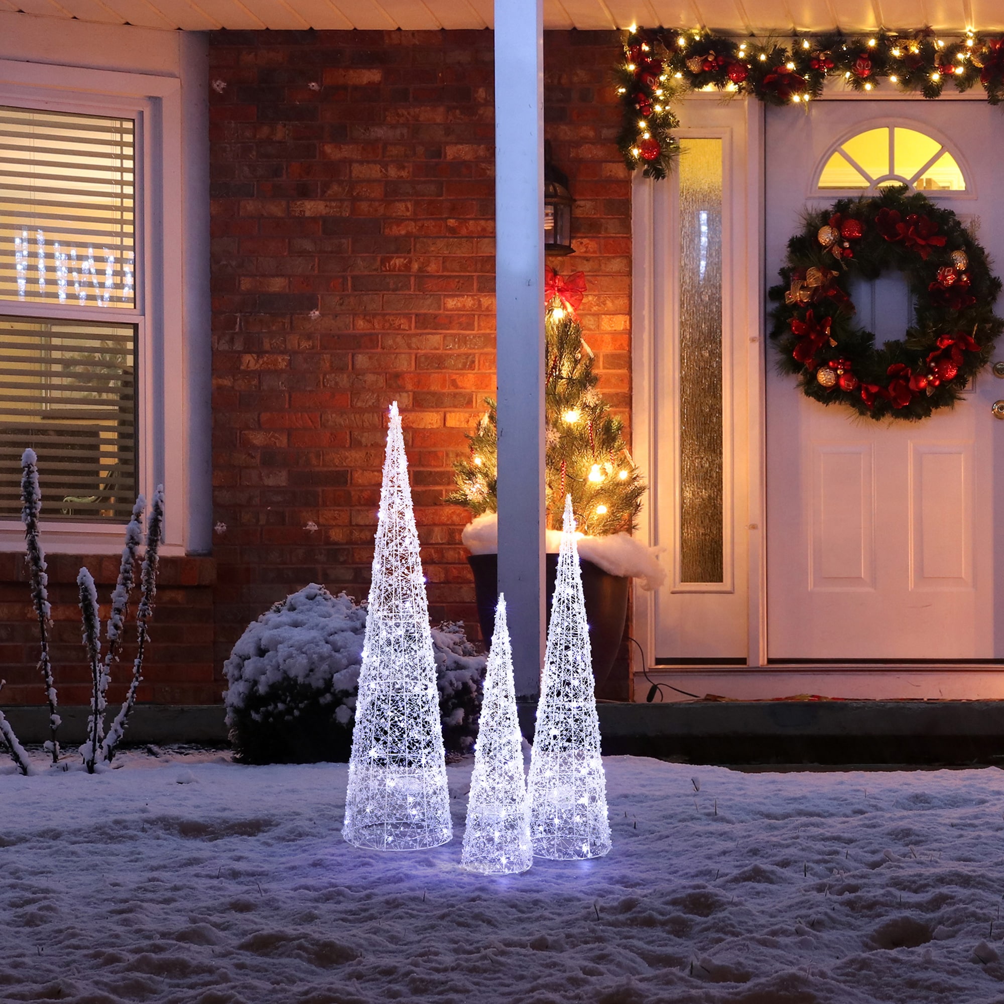 Glitzhome 2039800008 Table-Christmas-Decorations - View #6