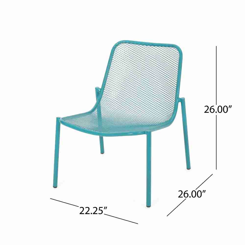 Coolbibila PACO-PATIO-TEAL Patio-Conversation-Sets - View #2
