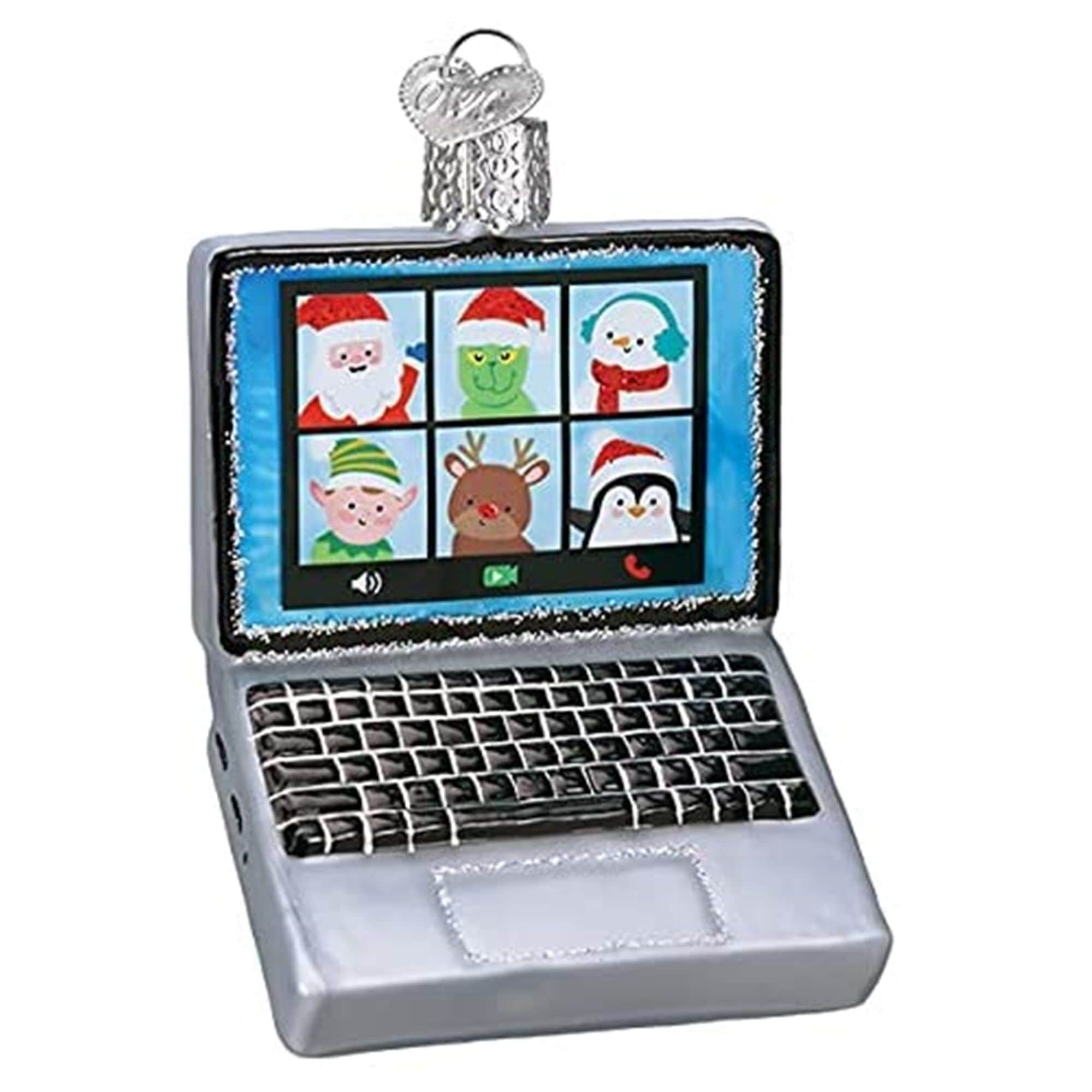 Old World Christmas 729343325235 Glass Blown Ornament for Christmas Tree - Virtual Friends