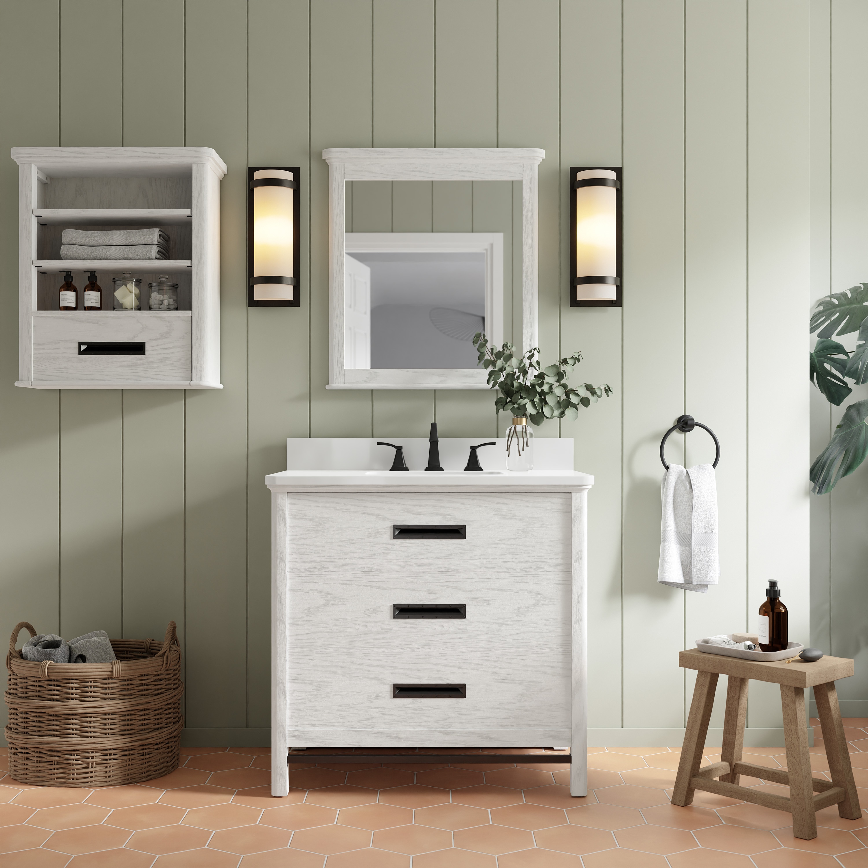 allen + roth 1694VA-36-241-901-UM Bath-Vanity-Combo - View #3