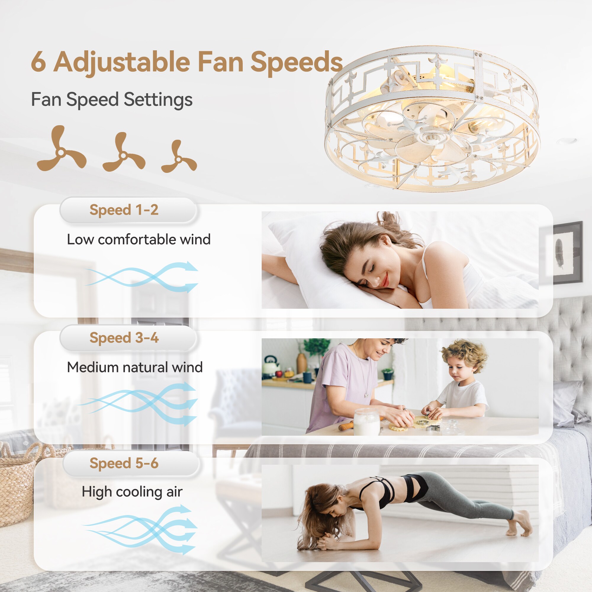 Breezary 35064-WG Ceiling-Fans - View #9