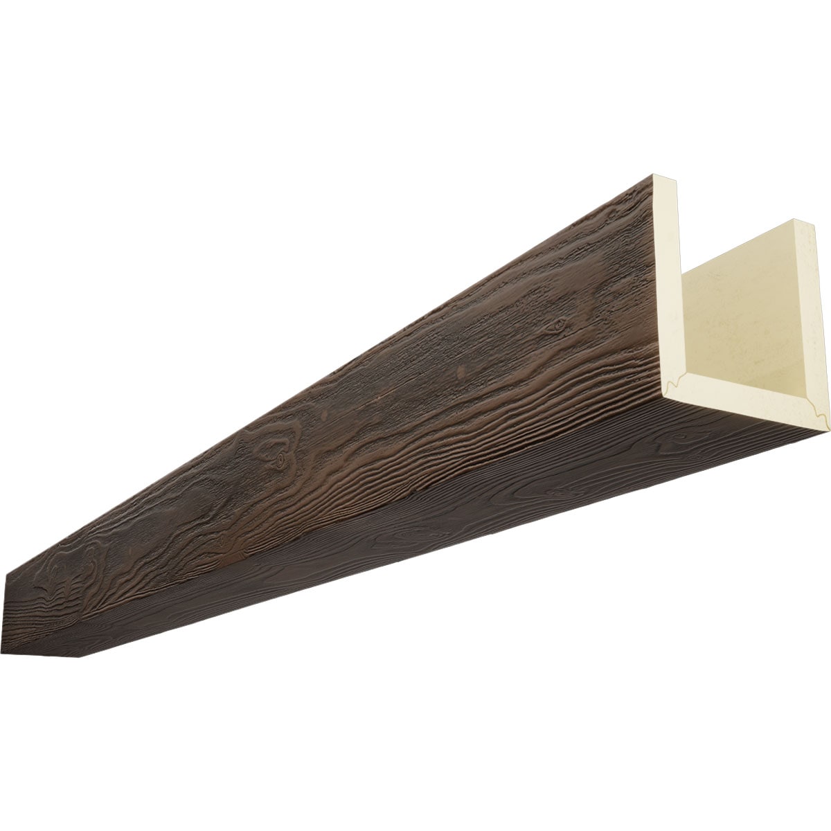 Faux Beams Size (W x T) 4-in x 4-in