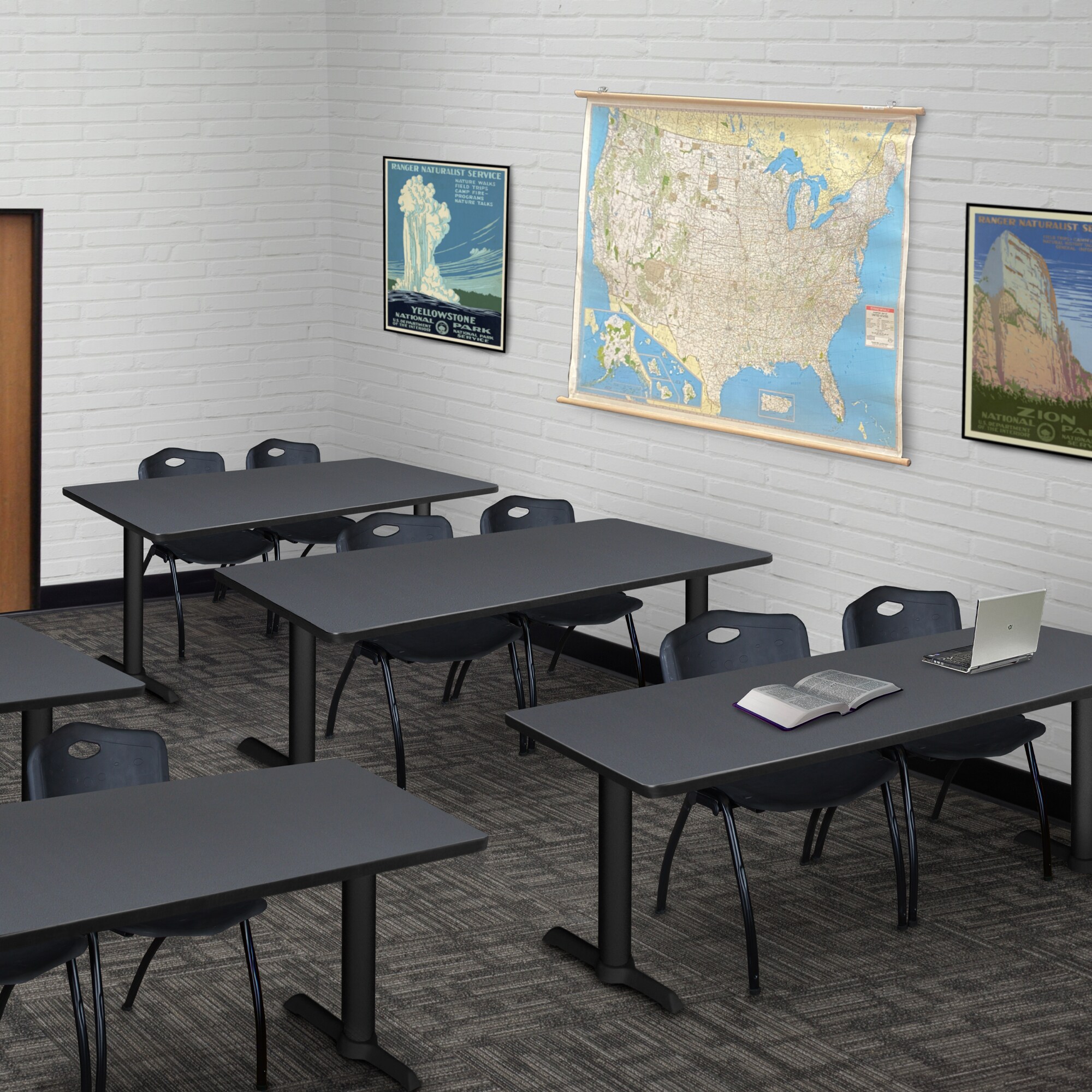 Regency MTRCT7224GY47BK Office-Tables - View #9