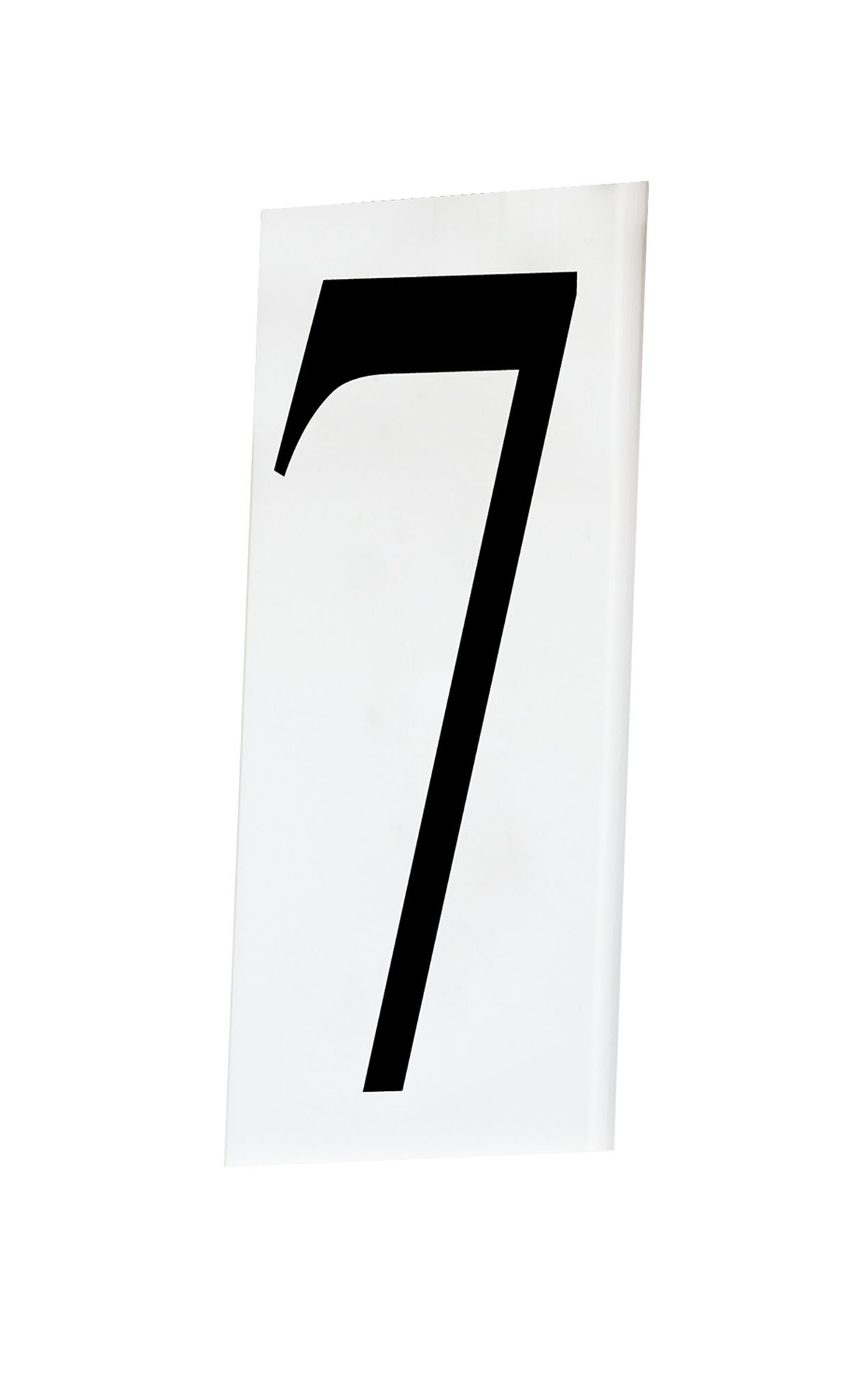 HOUSE OFFICE BUILDING NUMBER LETTER SET SIGN WHITE ACRYLIC 