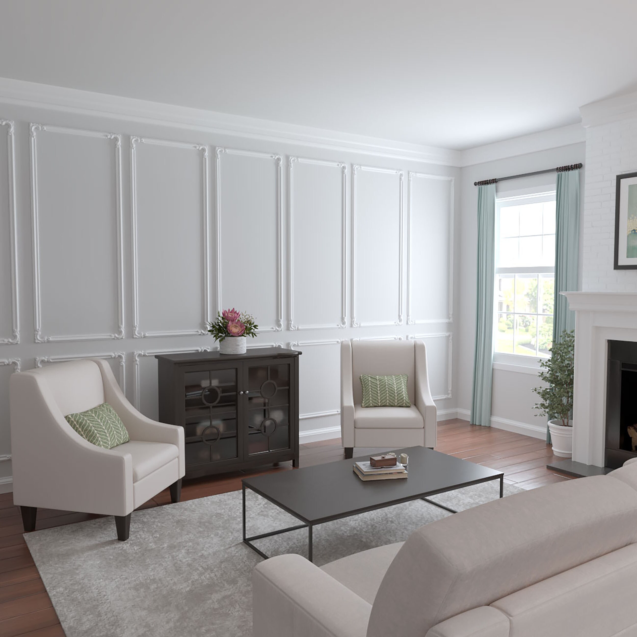 Ekena Millwork PML01X00SE Chair-Rail-Moulding - View #8