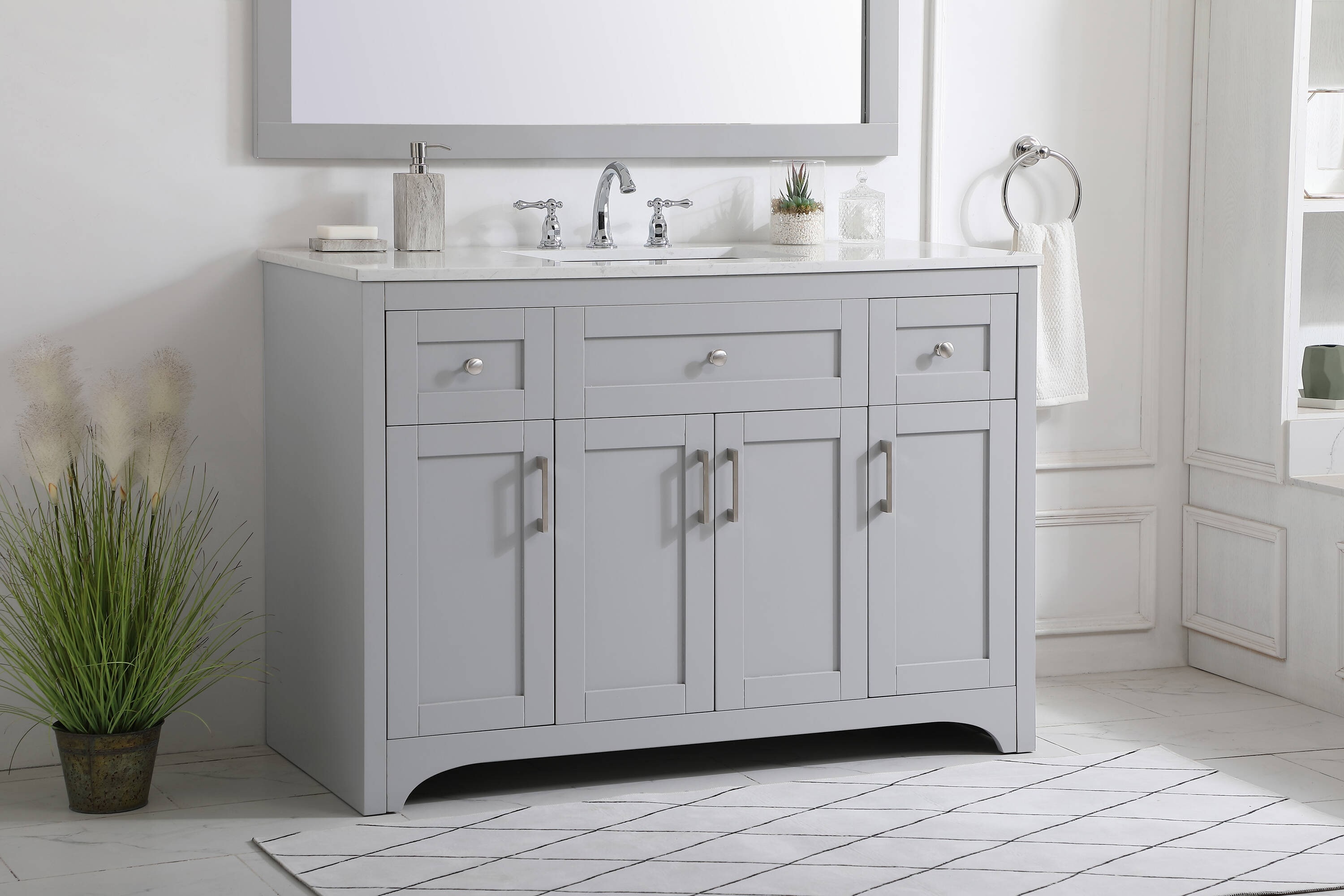 Elegant Decor FI51048GR Bath-Vanity-Combo - View #4