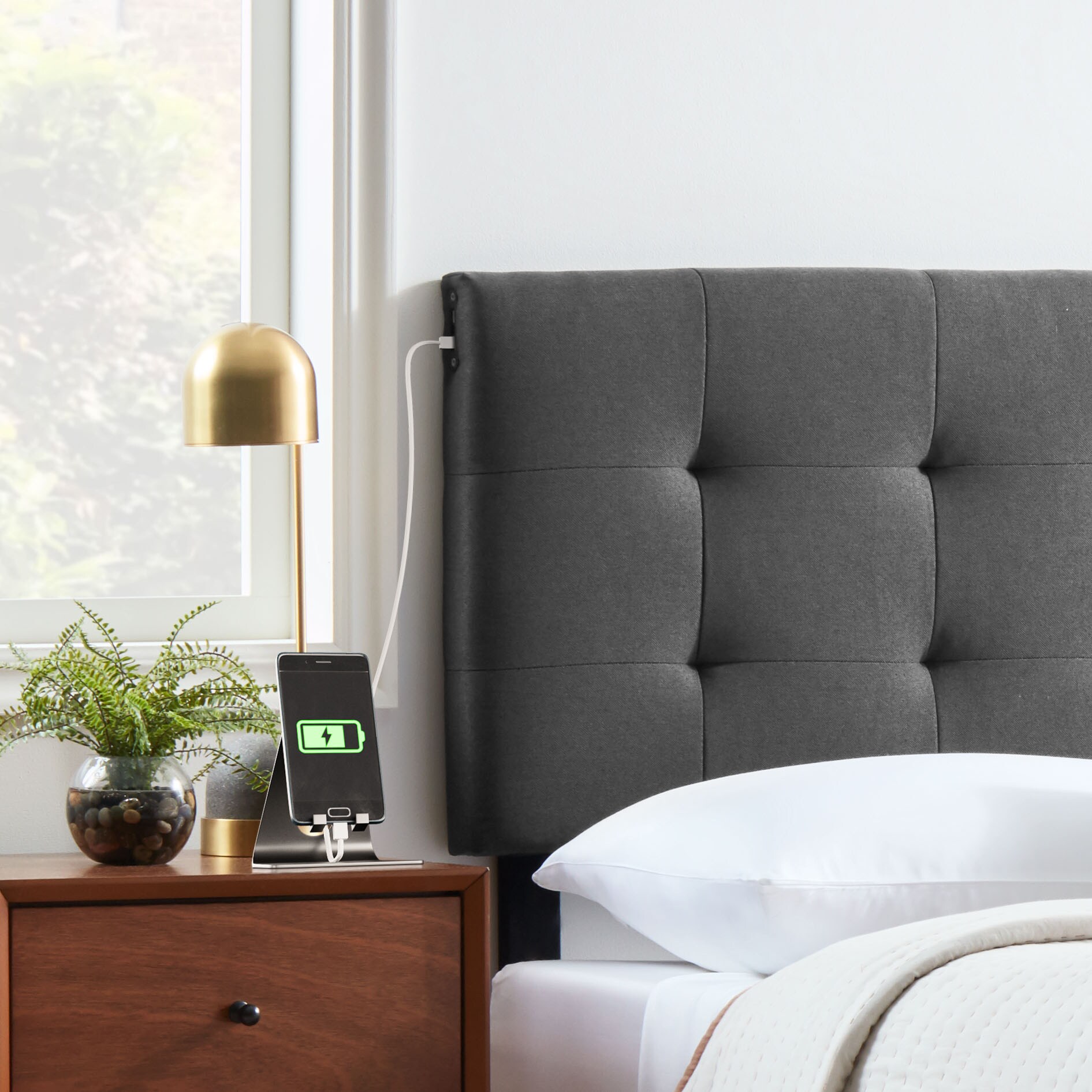 Brookside BSUSB1UHBQQCH Upholstered-Headboards - View #2