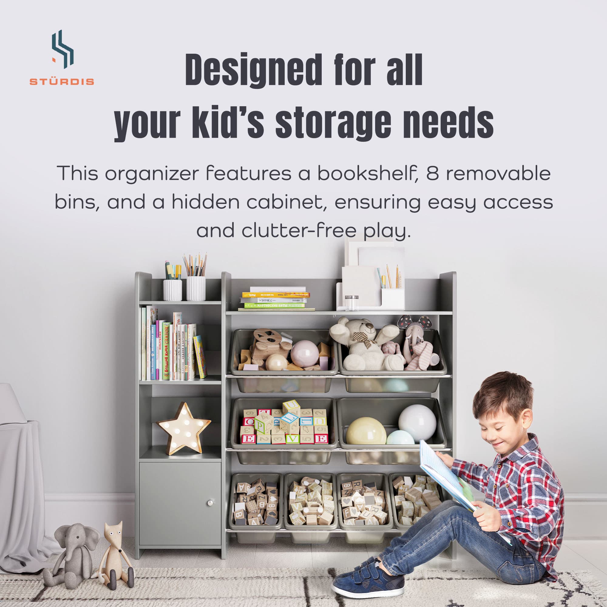 STURDIS 401169 Kids-Bookcases - View #2
