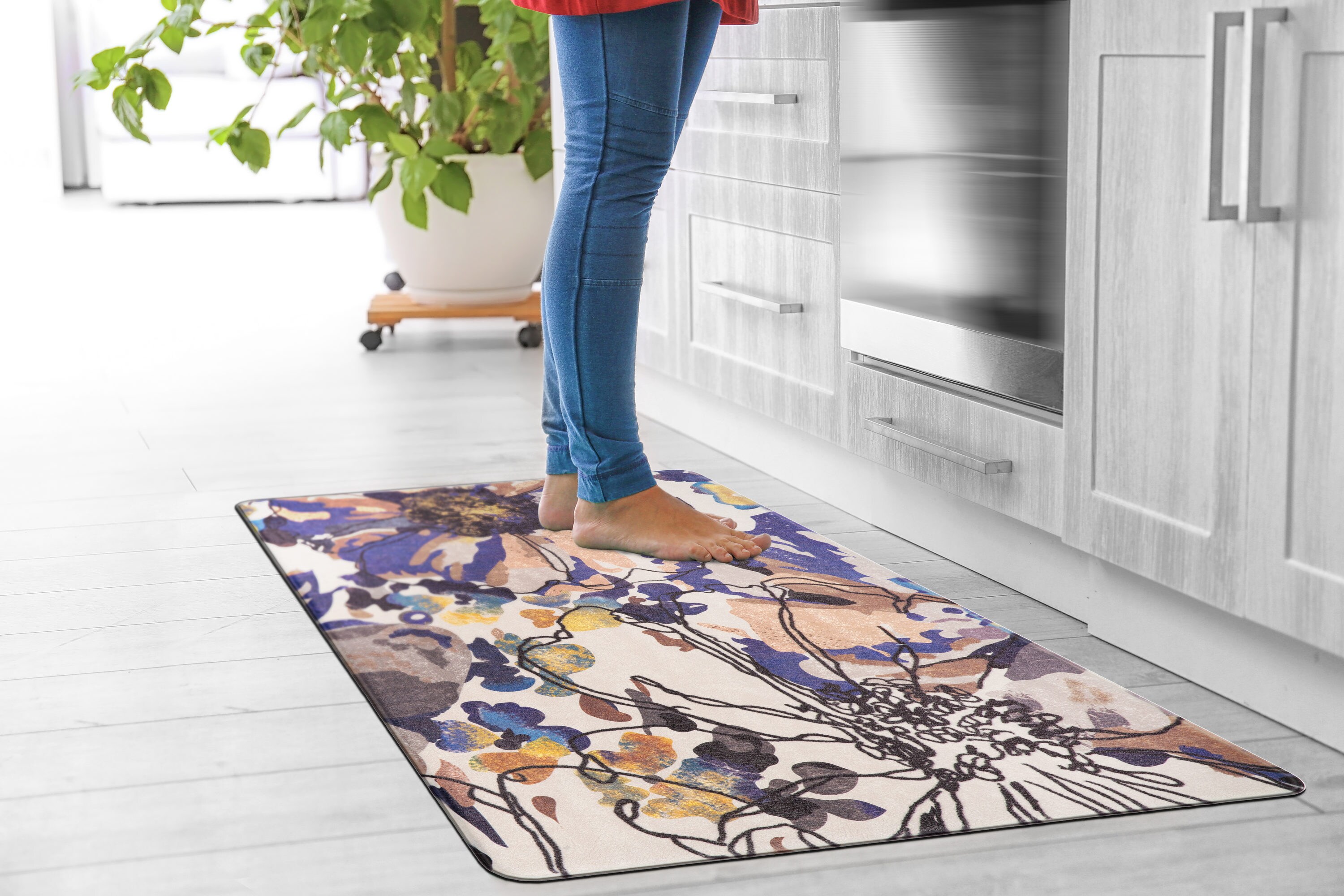 World Rug Gallery 996CREAM18X30 Mats-Cat - View #8