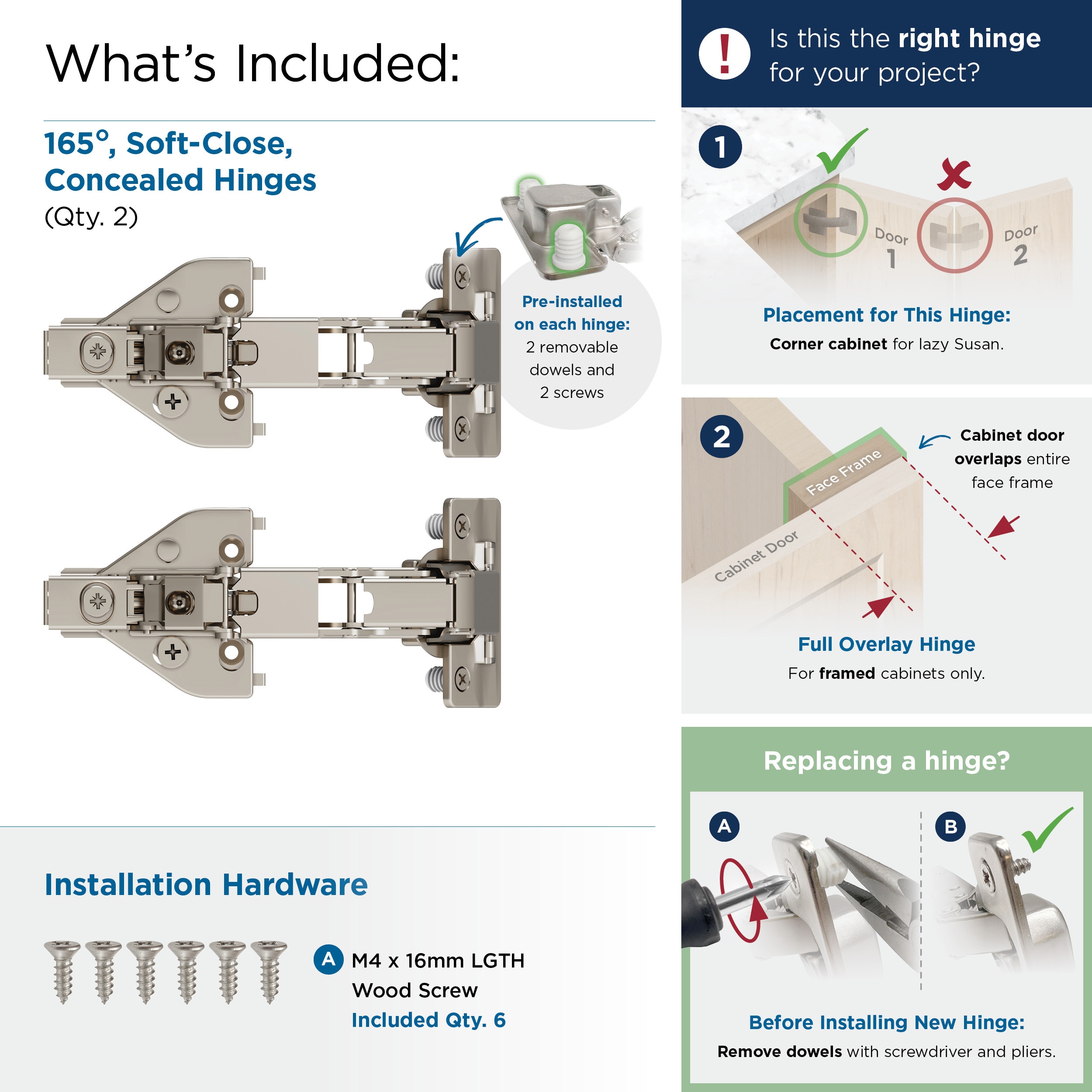 Amerock BP9242SCFF Cabinet-Hinges - View #4