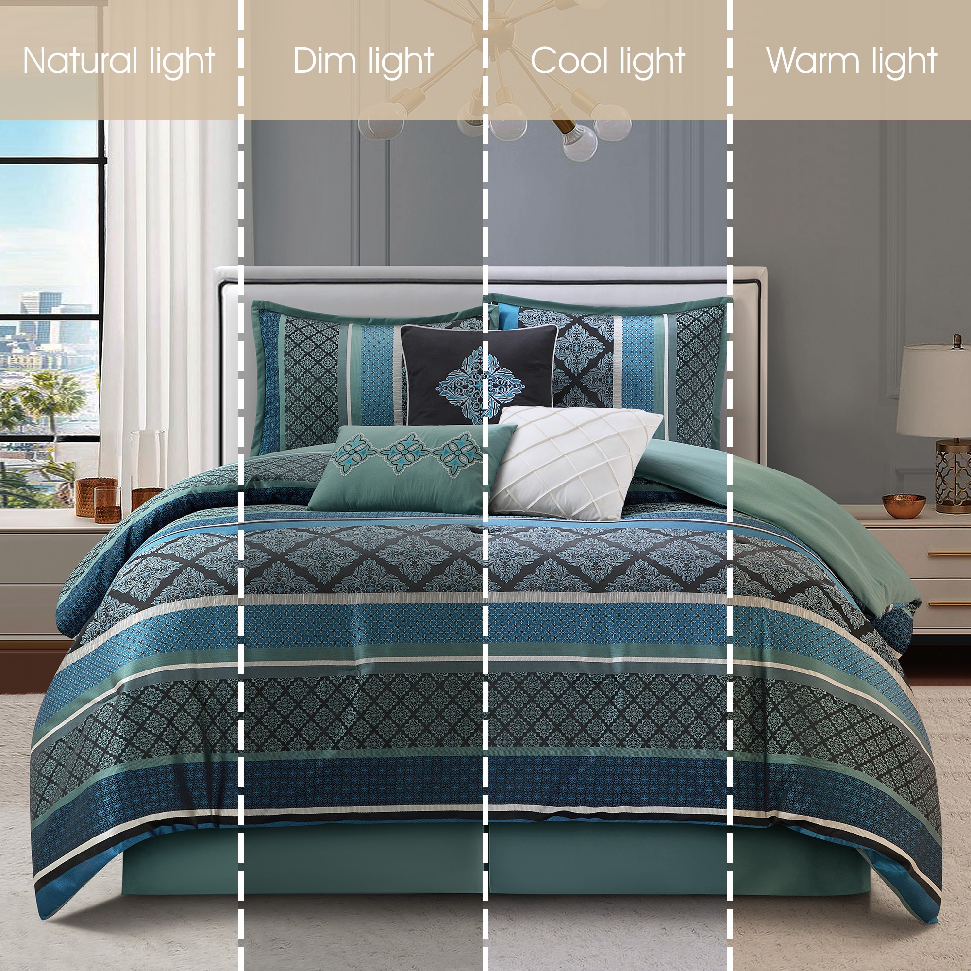 Nanshing TEFIA7-CK-BLU bedding - View #6