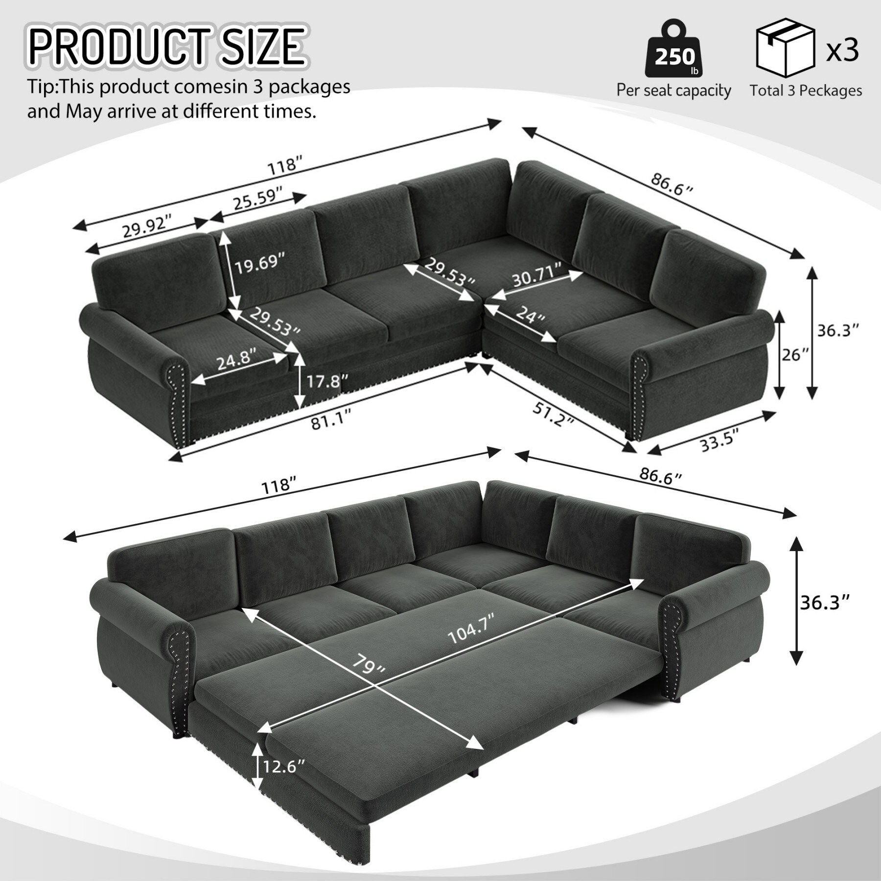 GZMR GZ-BF4419A Sofas-Loveseats - View #3