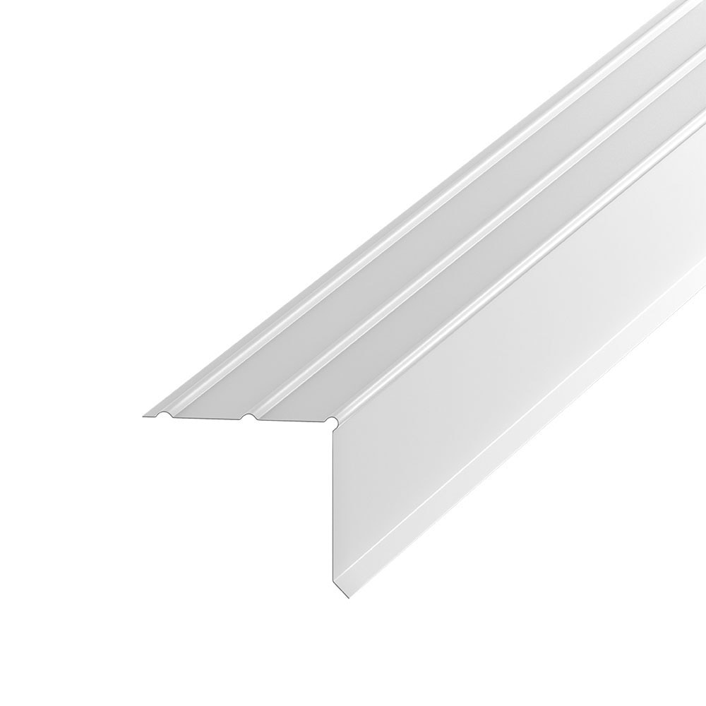 Amerimax Drip Edge 1.81-in x 10-ft White Aluminum Drip Edge in the Drip ...