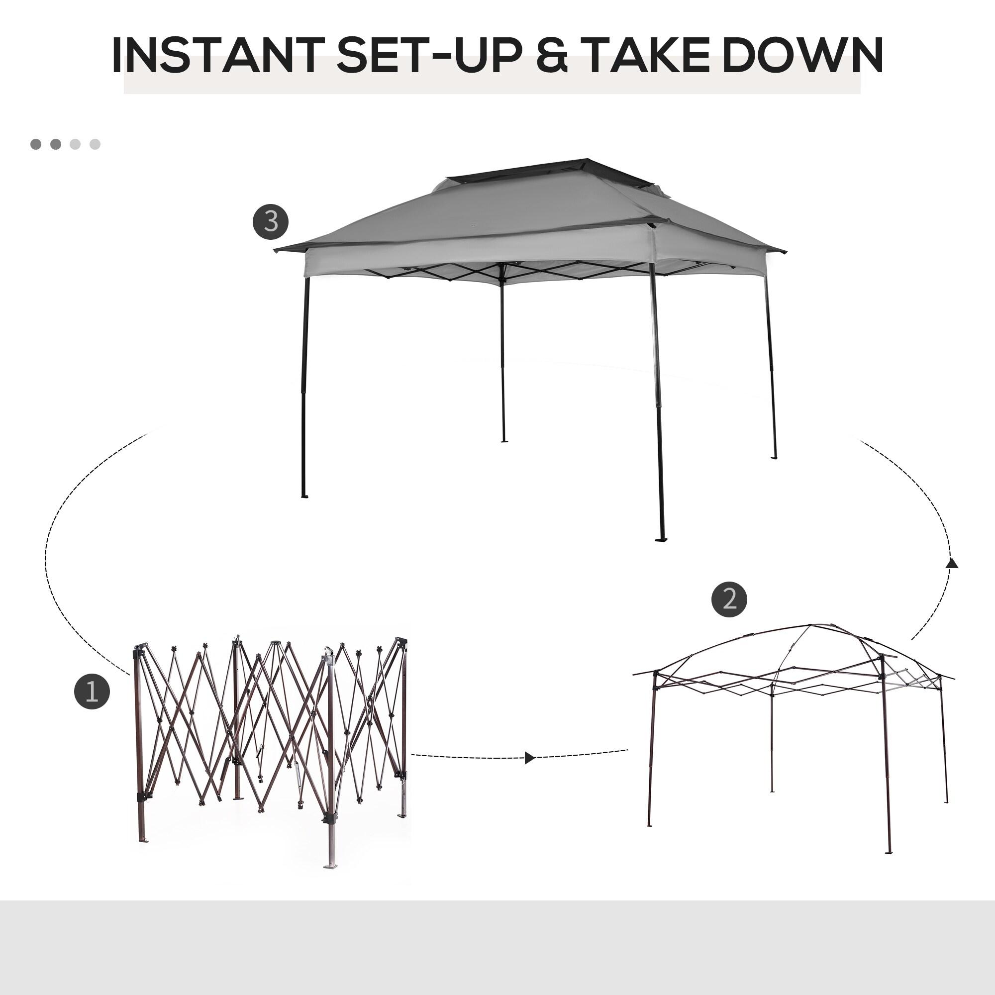 ToolCat BZ2-48-PW Wood-Resin-Gazebos - View #9