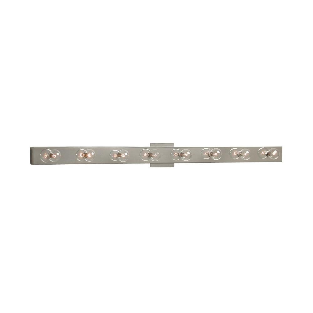 Galaxy Lighting 710548CH 48-in 8 -Light Chrome Transitional Vanity light bar