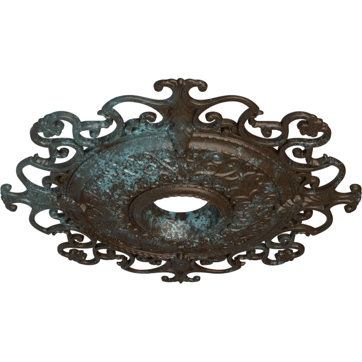 Ekena Millwork CM38OLBBS Ceiling-Medallions - View #2