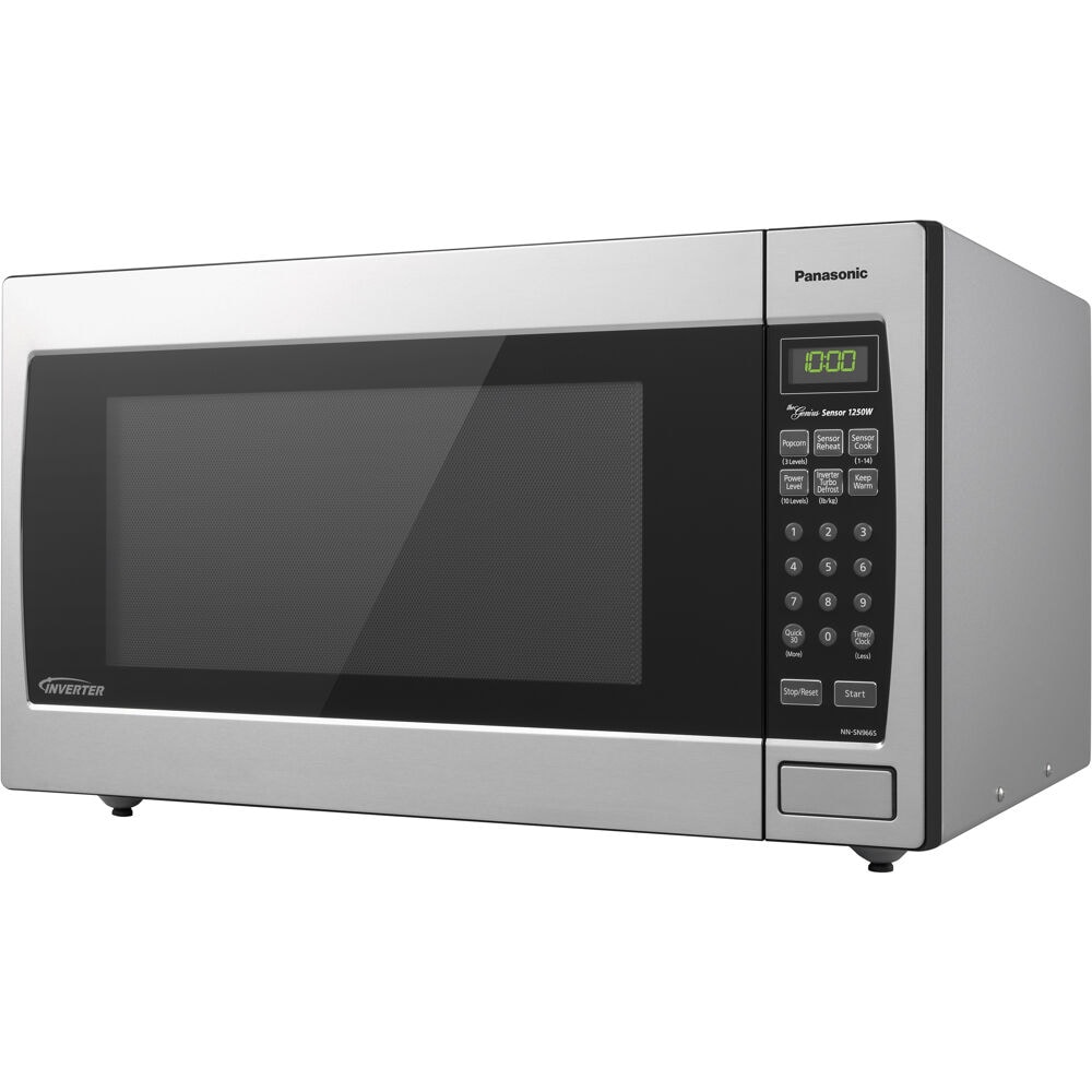Panasonic Family Size 2.2CuFt Countertop Microwave Oven with Cyclonic  Inverter Technology NN-SN97HS