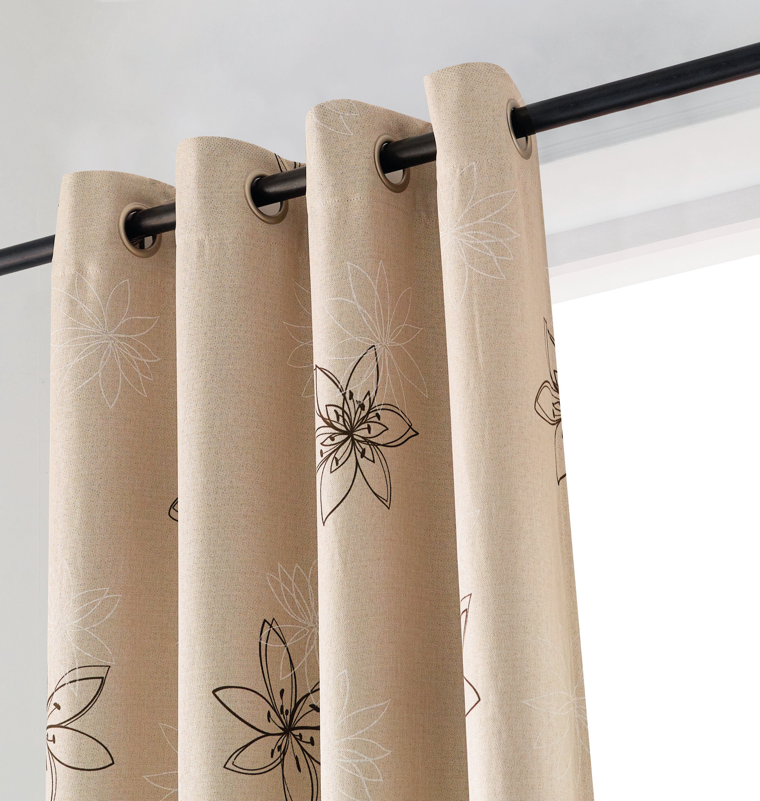  CRAWFORD-126-NT curtains - View #2