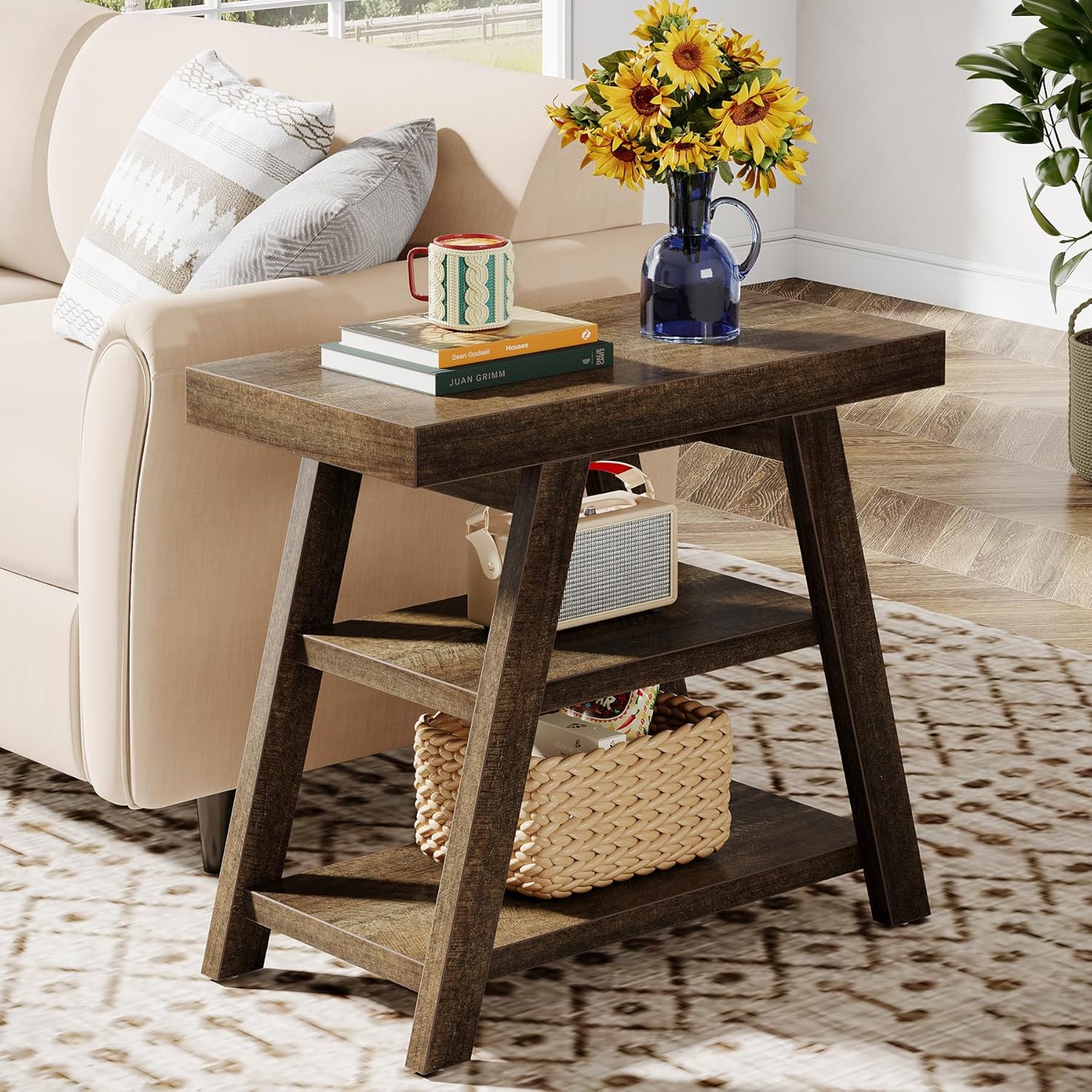 Tribesigns LWOYJL-0155YY End-Tables - View #2