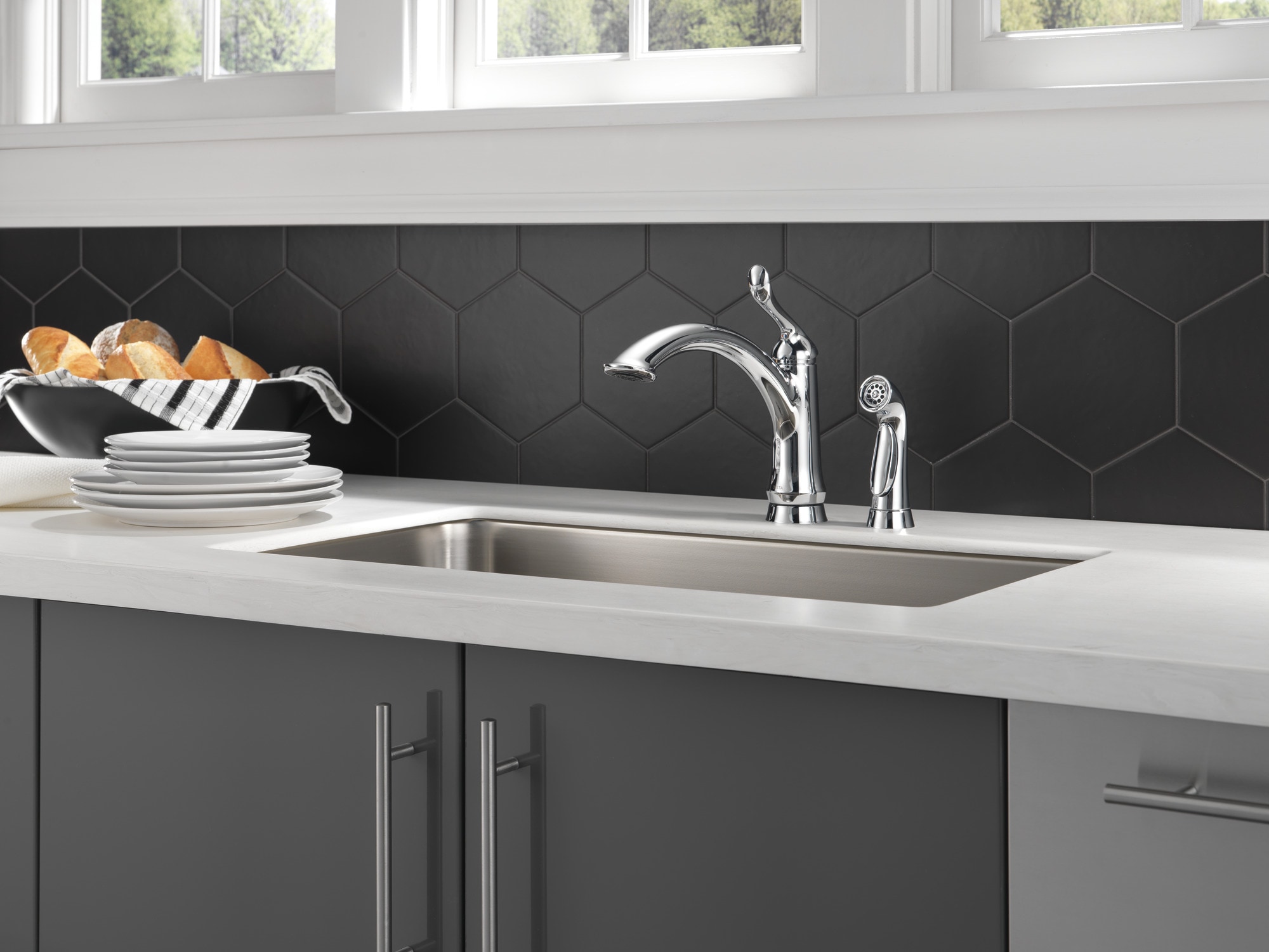 Delta 4453-DST Kitchen-Faucets - View #4