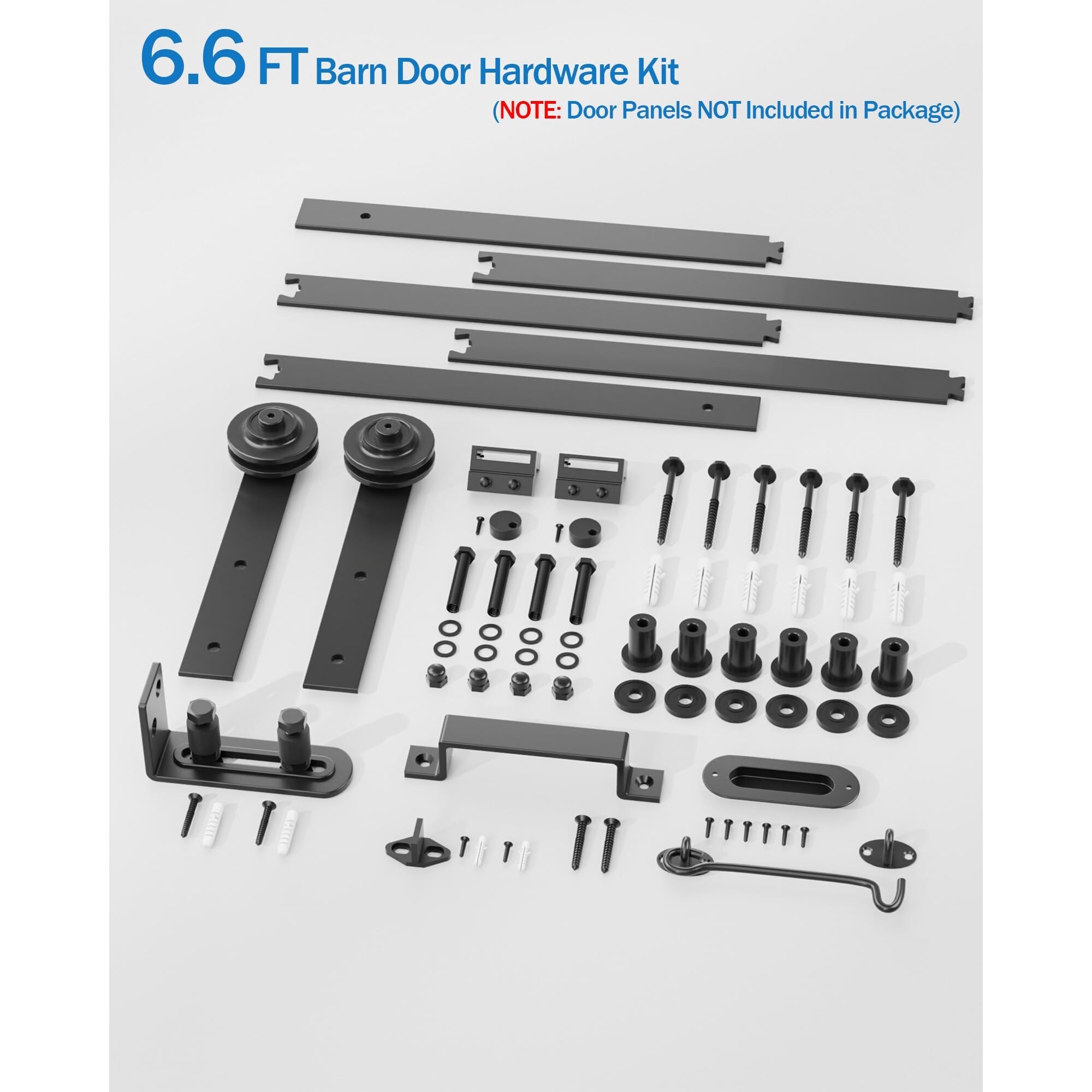 Numhew NHWILL93055 Barn-Door-Roller-Kits - View #7