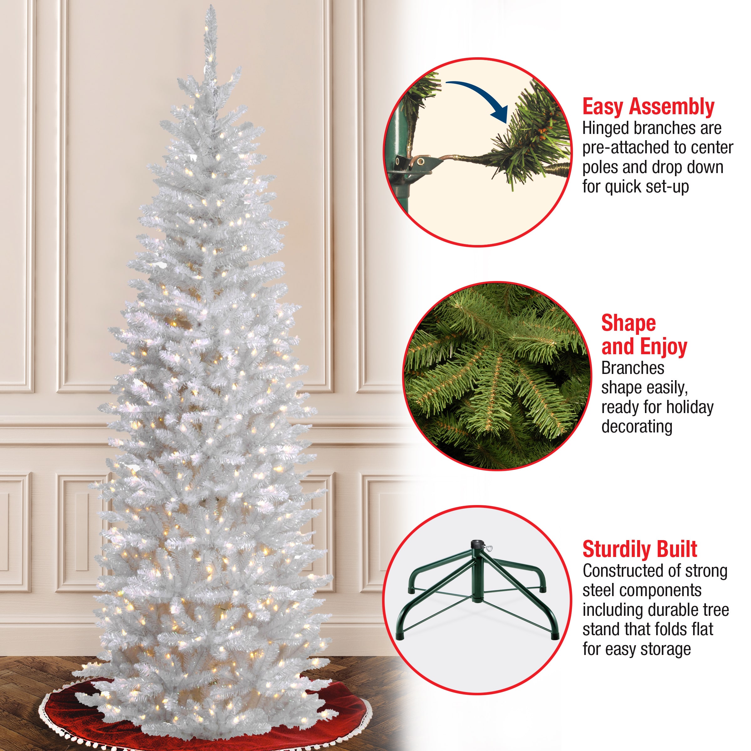 National Tree Company KWW7-300-75 Artificial-Christmas-Trees - View #6