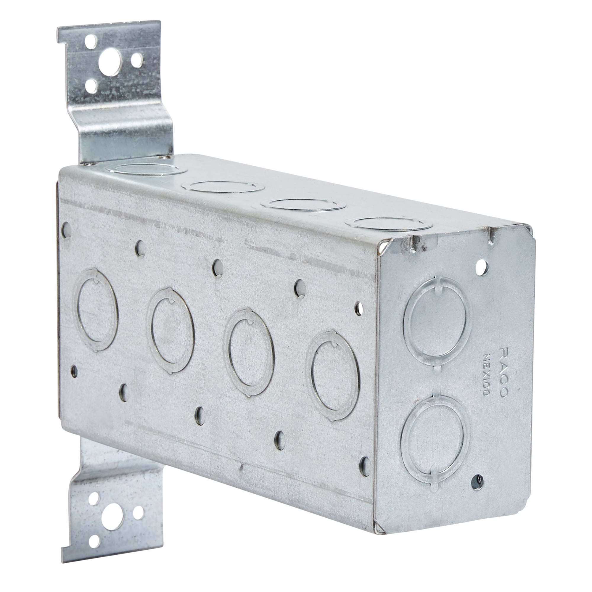 Electrical Caja 2X4 C/K 1/2' 3/4' Utility Box Switch Box Electrical Outlet  Metal Box - China Utility Box Electrical, Gang Box Electrical