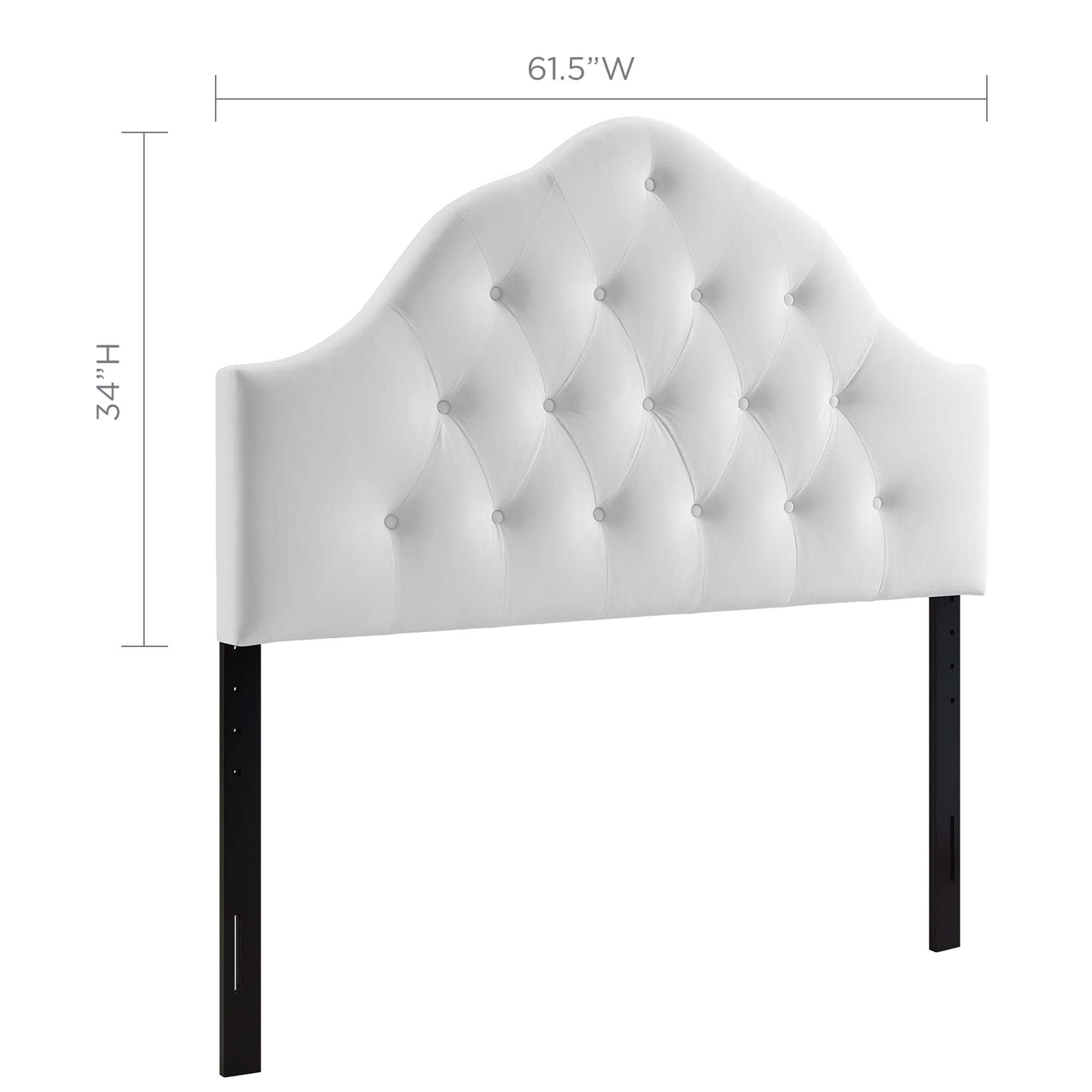 Modway MOD-6124-WHI Upholstered-Headboards - View #7