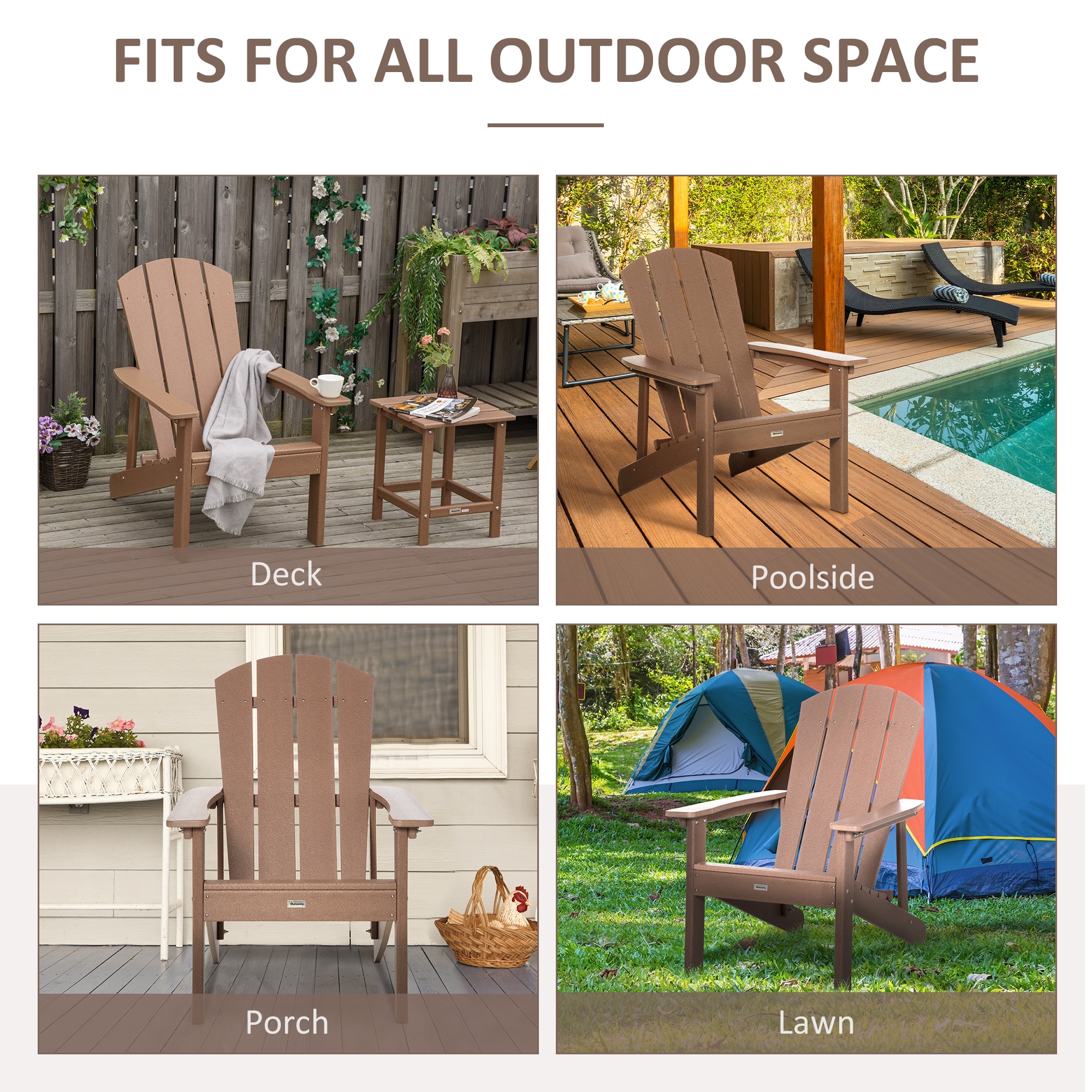 Forclover ASE-637BN Patio-Chairs - View #5