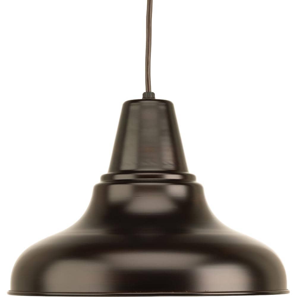 Antique Bronze 12" Aluminum Indoor/Outdoor Hanging Lantern