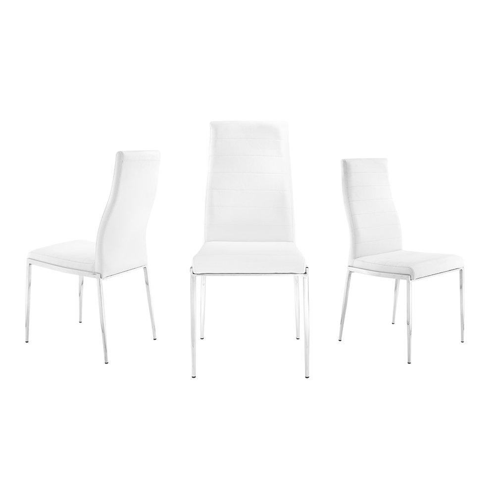 Casabianca Home CB-511WH-SET2 Dining-Chairs - View #2