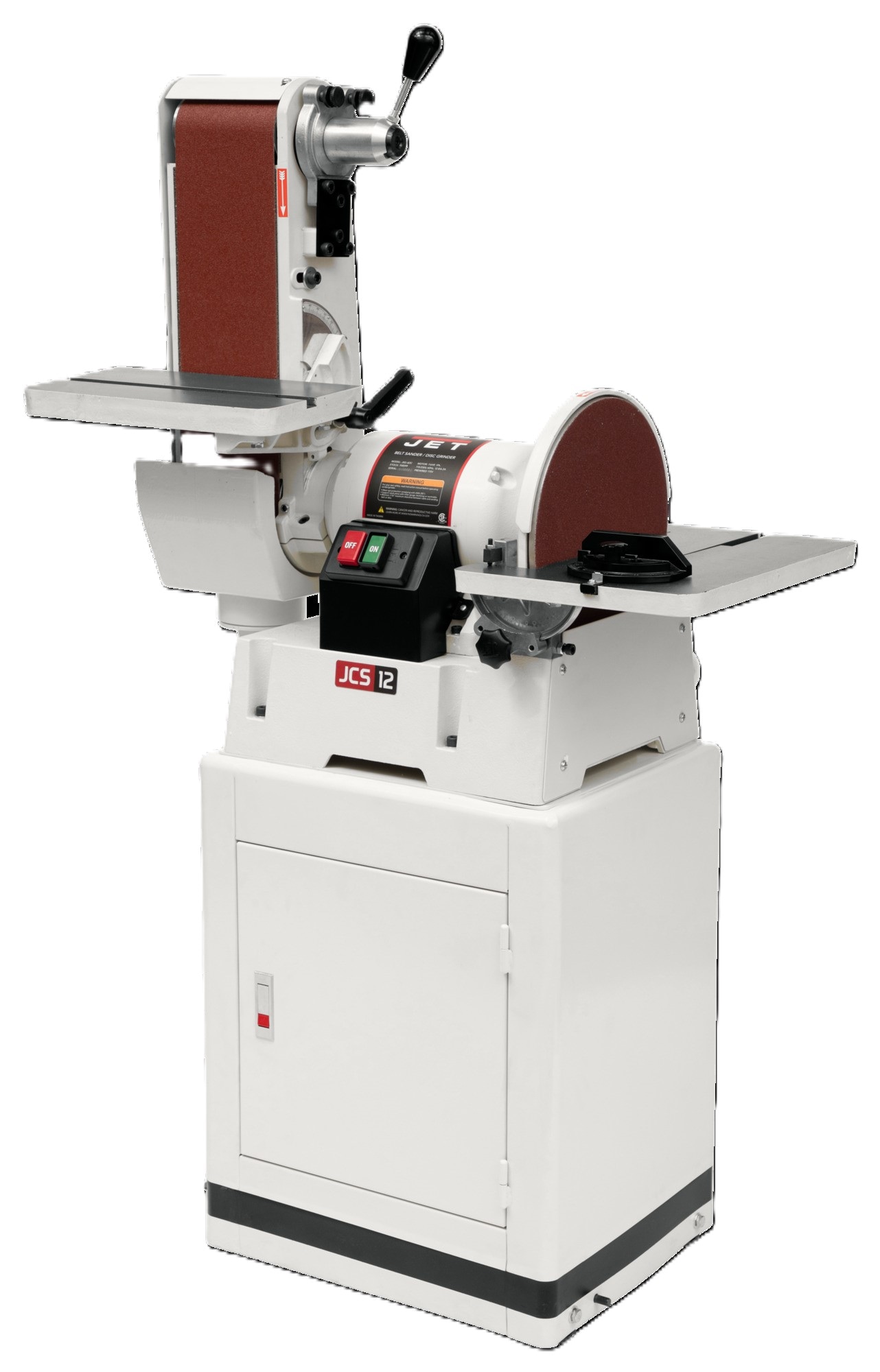 JET JT9-708598K JSG-6CS 115-Volt 12.8 -Amp Belt/Disc Sander with Dust Management
