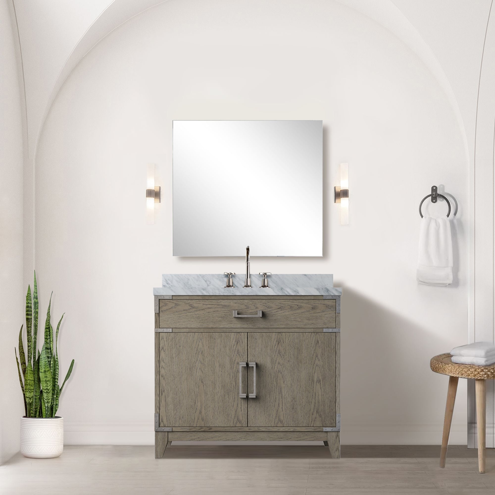 Lexora LVW36SR110 Bath-Vanity-Combo - View #6