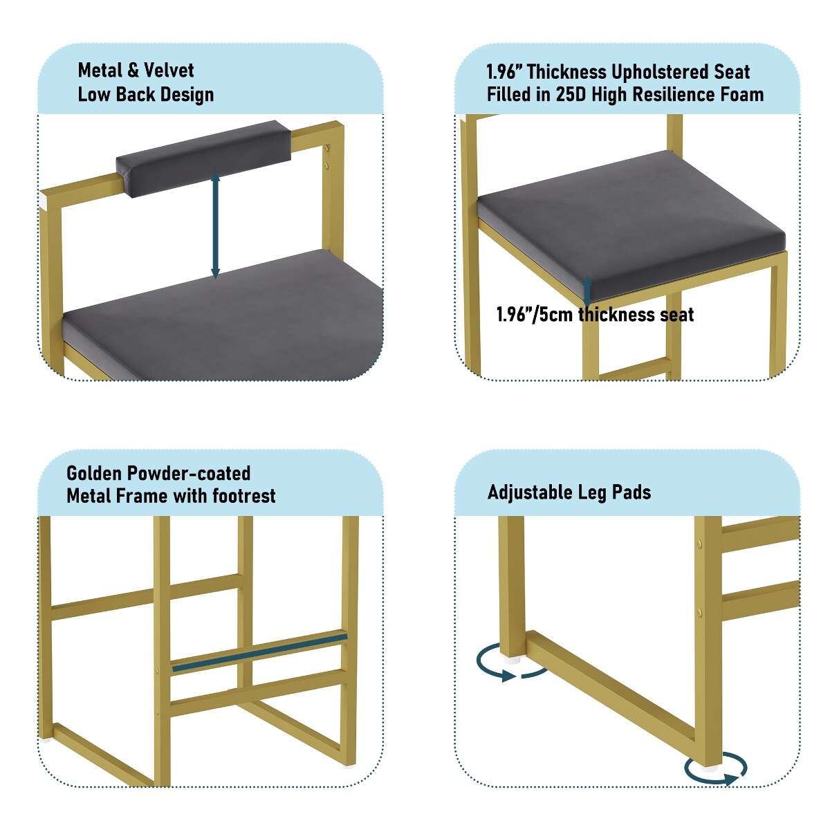 Loheer W1757P310420 stools - View #5
