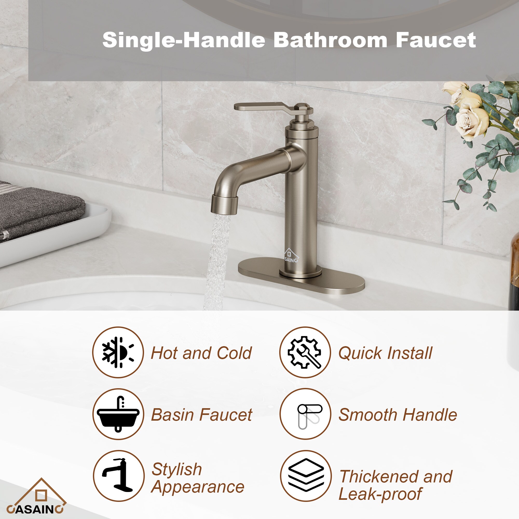 CASAINC YT-35MB-H Lavatory-Faucets - View #6
