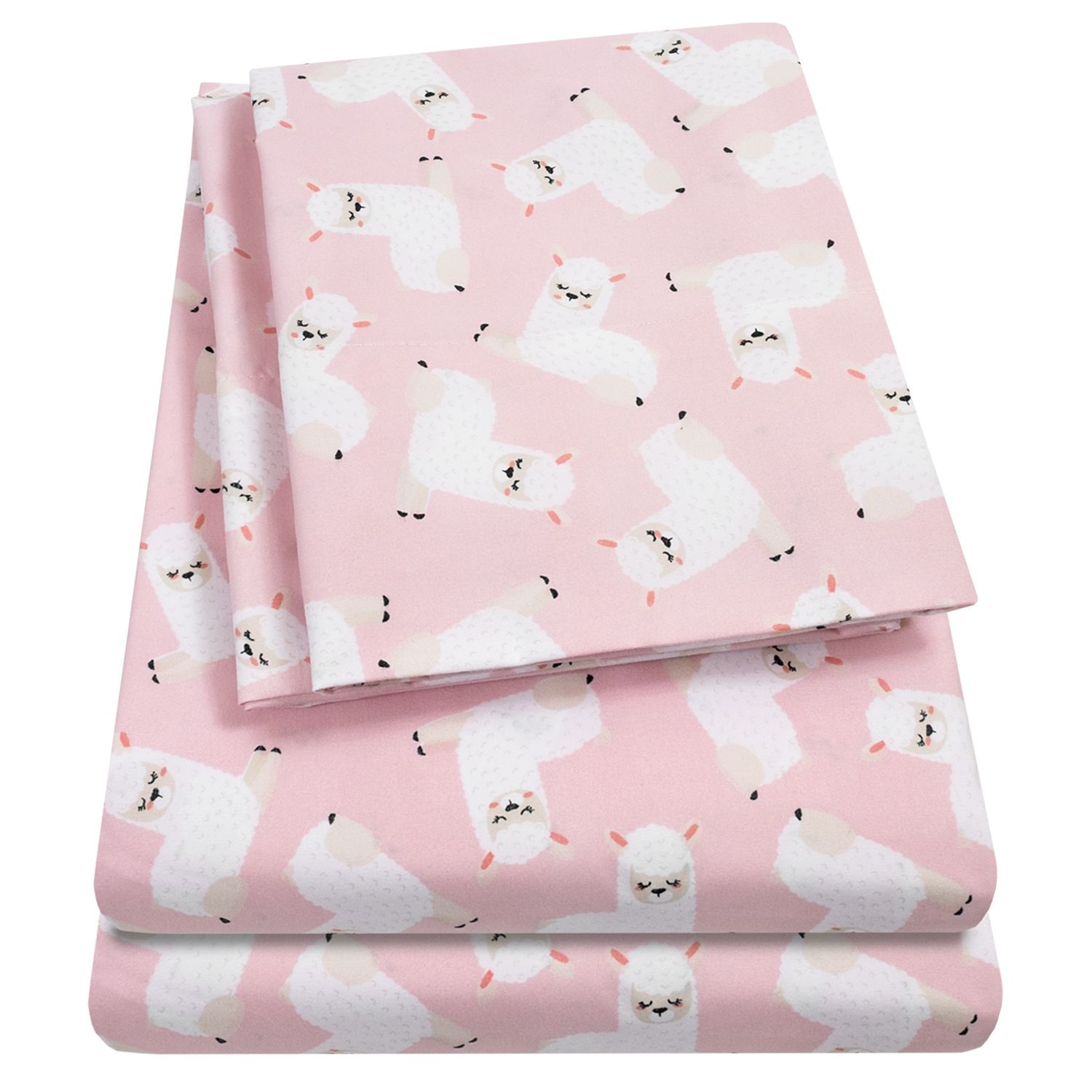 Sweet Home Collection LOW-KIDS-LLAMA-FULL Sheet-Sets - View #2
