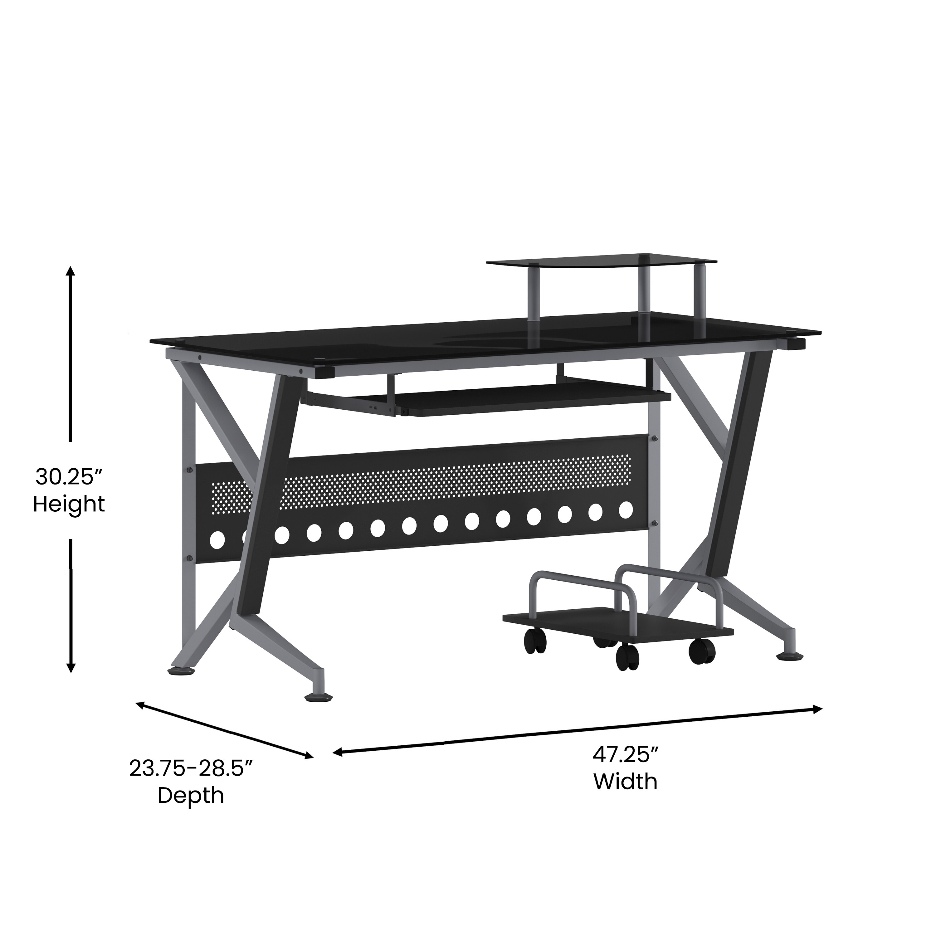 Flash Furniture 889142003625 desks - View #6