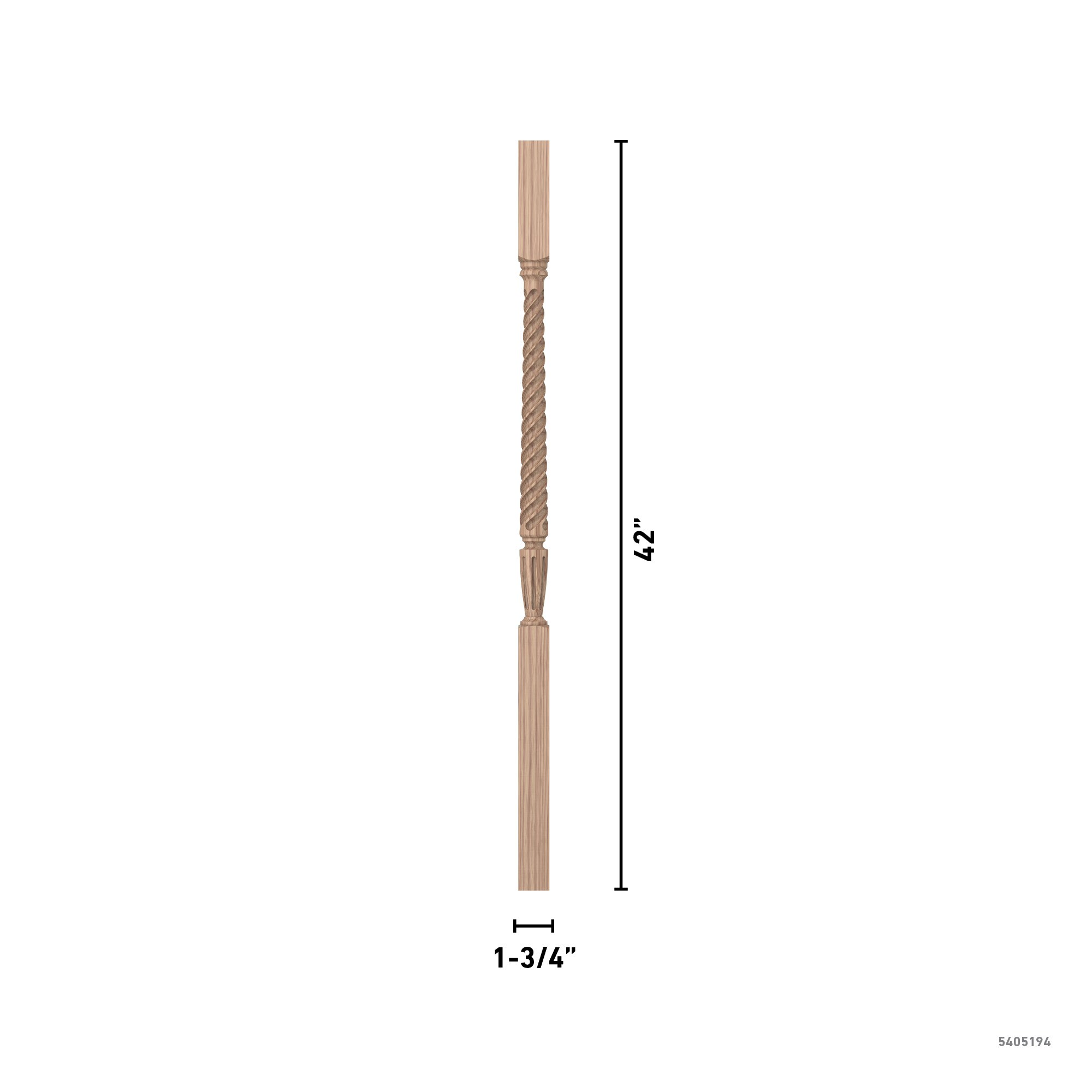 L.J. Smith Stair Systems LJT-2005-HK 42 Interior-Stairpart-Balusters - View #4