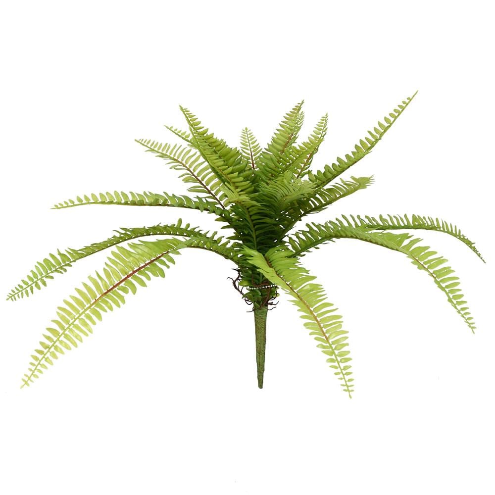 Vickerman FJ180501 5-in Green Indoor Fern Artificial Plant