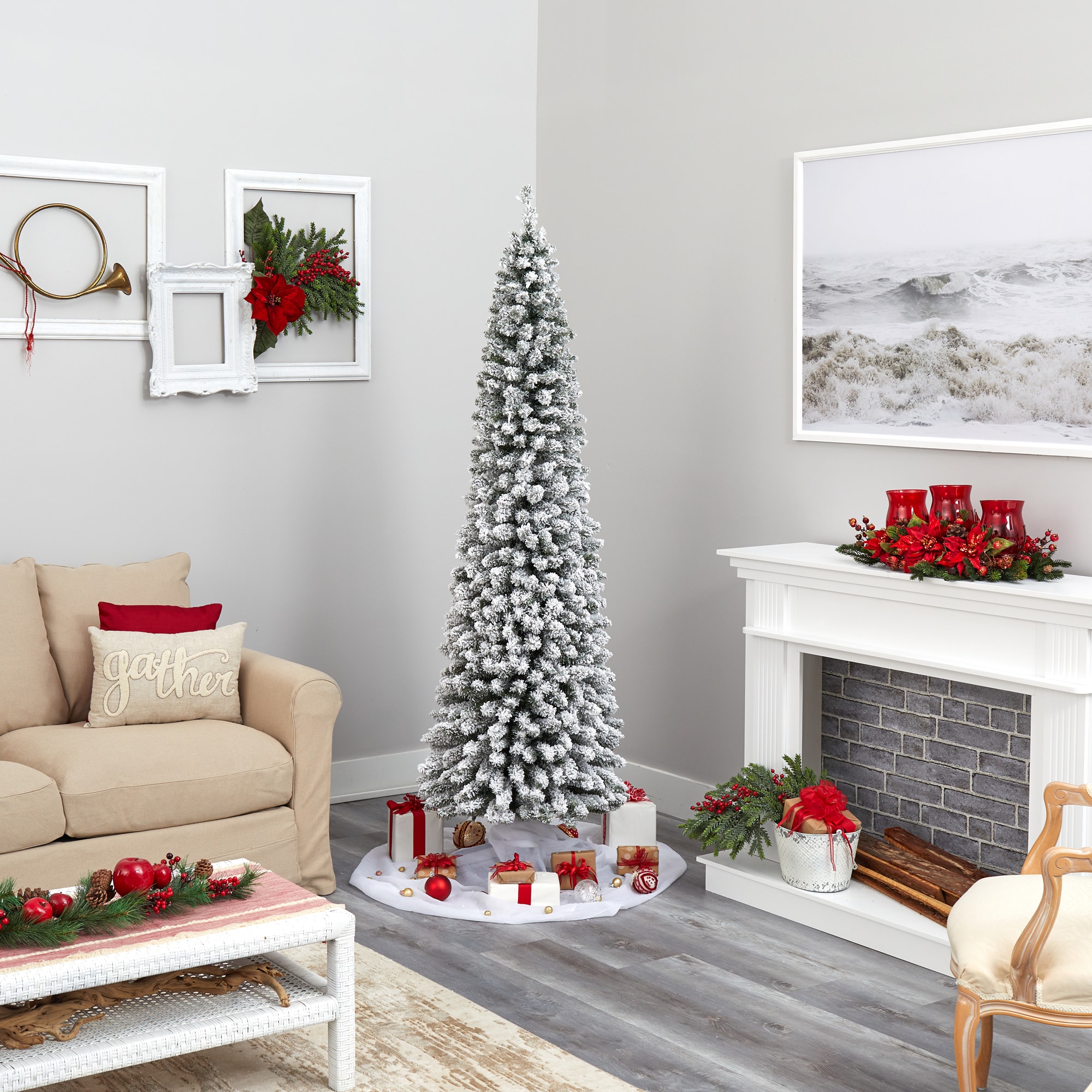 Nearly Natural T1907 Artificial-Christmas-Trees - View #4