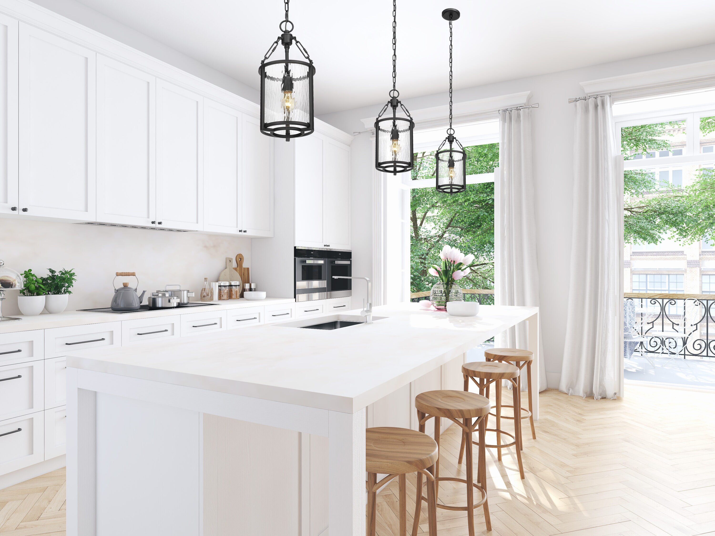 Z-Lite 346P8-MB Pendant-Lights - View #6
