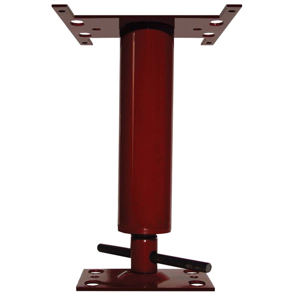 Akron Adjustable Steel Jack Post With Swivel Plate, 48-52 Inches Height,  20700 Capacity, Red Finish, Bottle Jacks At Lowes