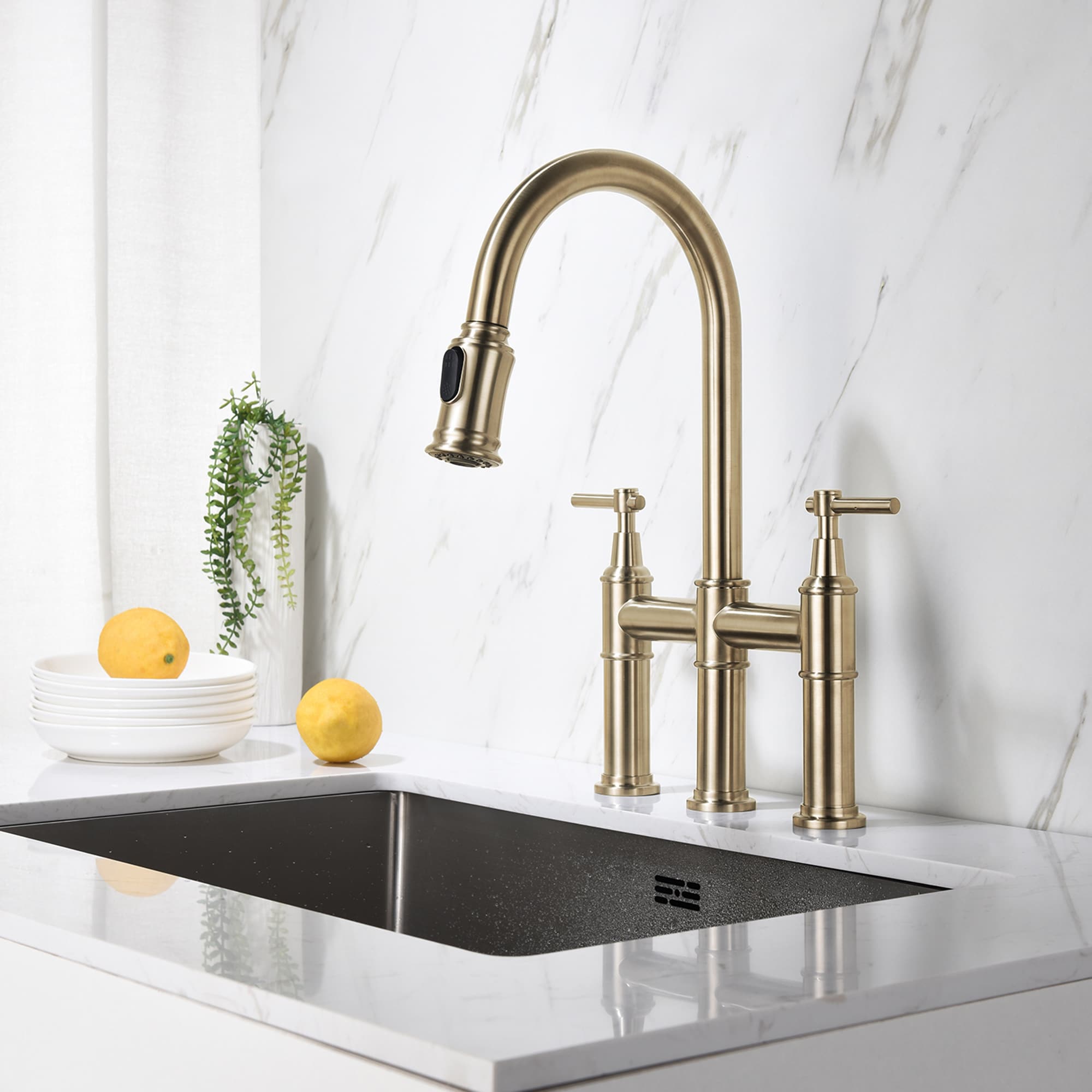 Mondawe MO227DT-GD Kitchen-Faucets - View #8