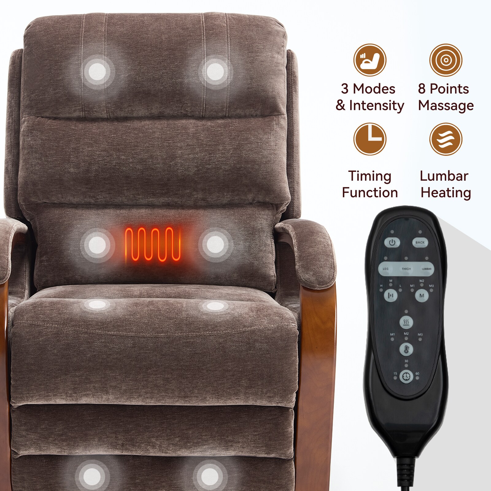 LUCKY ONE MO-CO86981 recliners - View #3