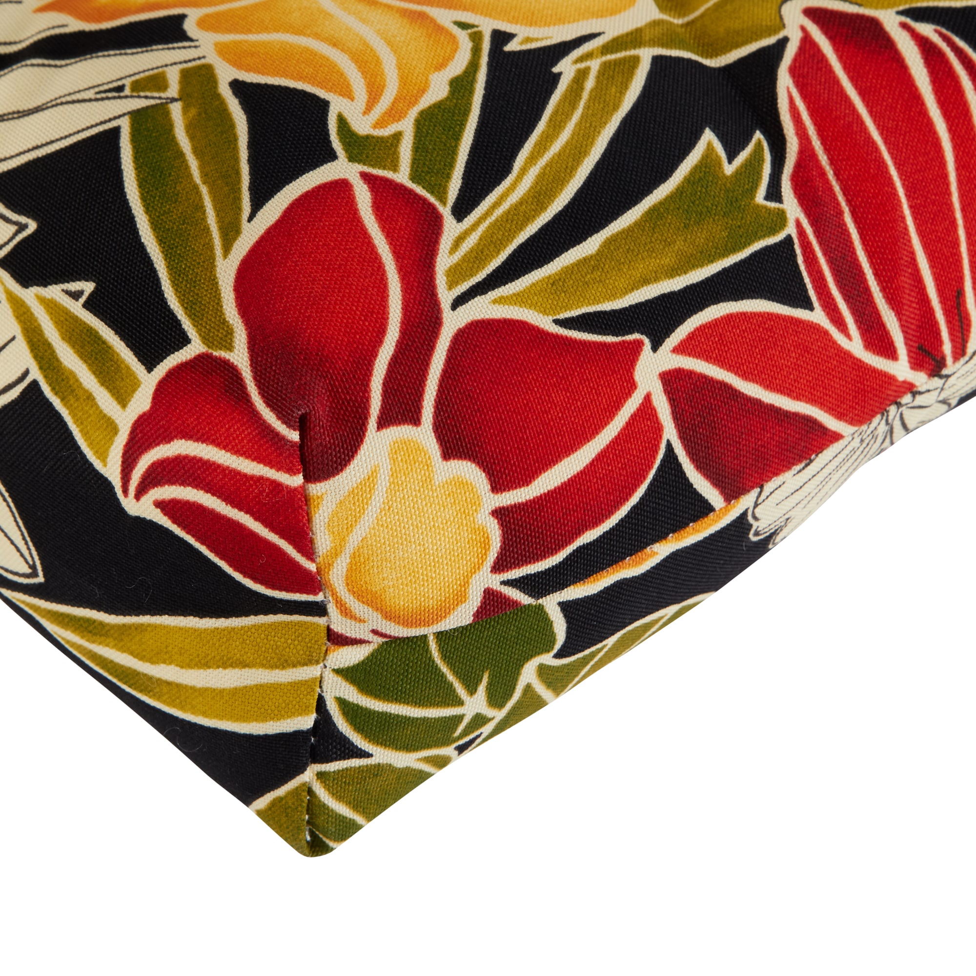 Greendale Home Fashions OC4805-ALOHA-BLACK Patio-Furniture-Cushions - View #4