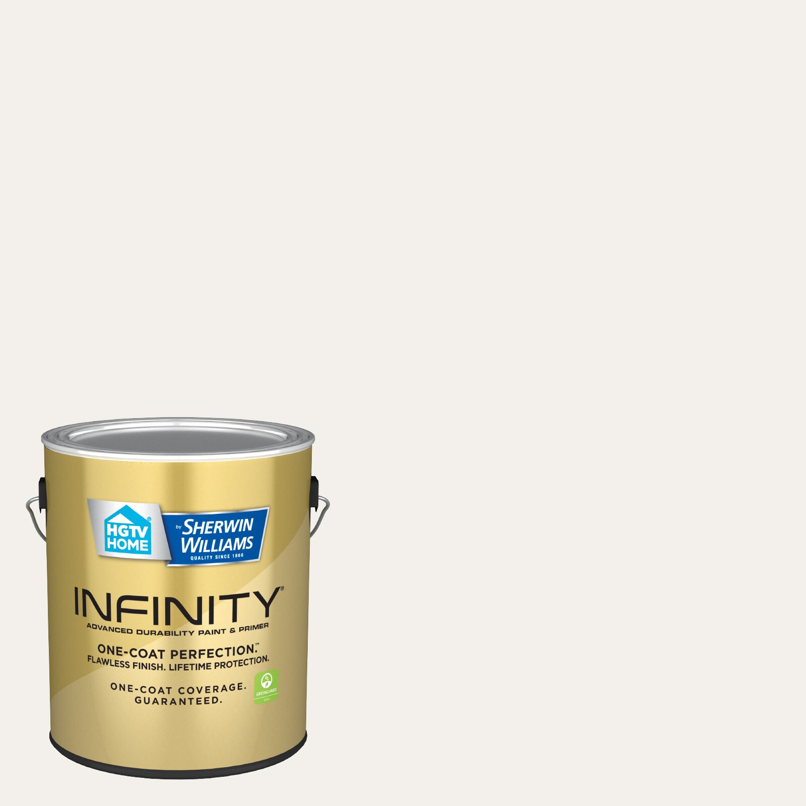 HGTV HOME by Sherwin-Williams Infinity Semi-gloss Swiss Coffee