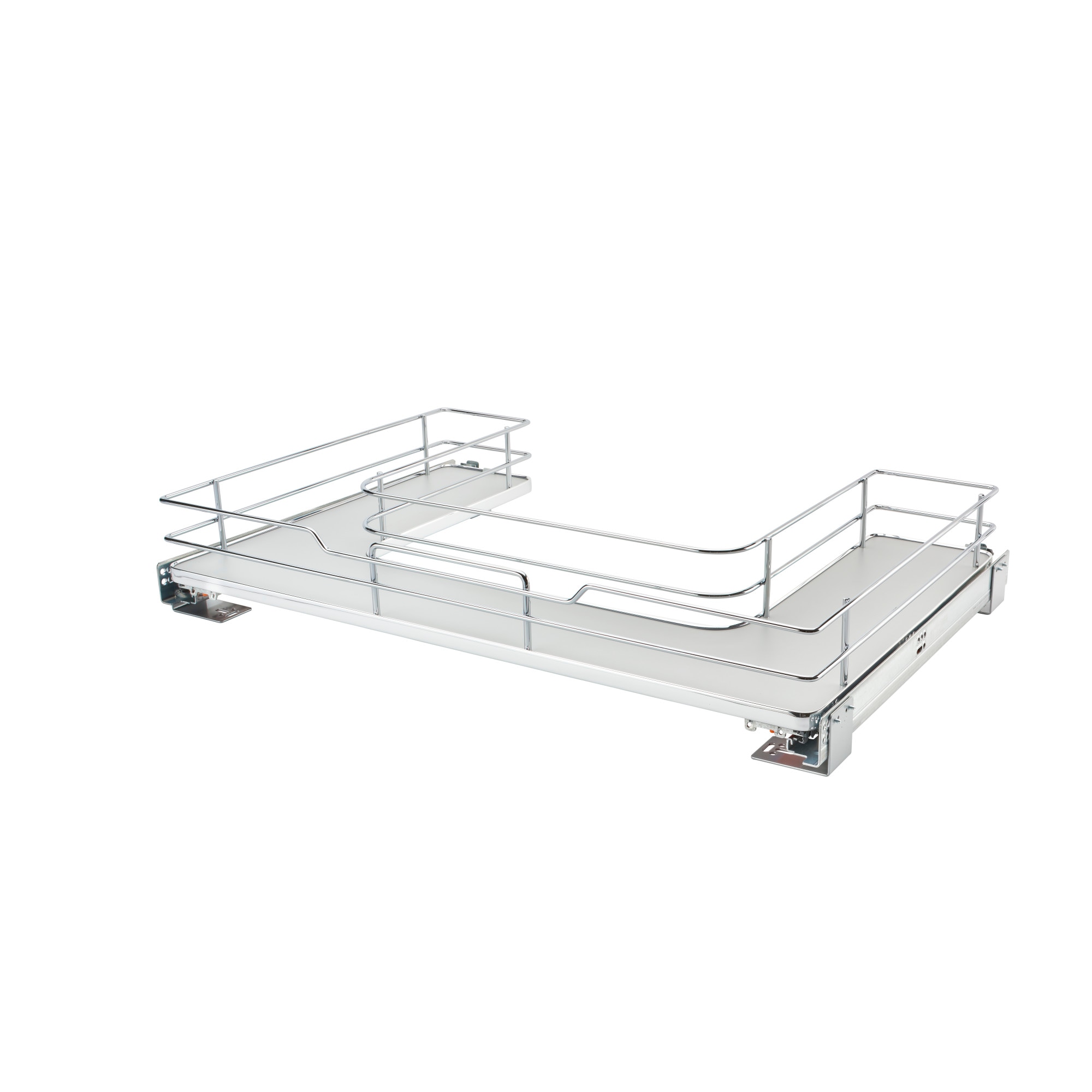 Rev-A-Shelf 32.5-in W x 5.25-in H 1-Tier Cabinet-mount Metal Soft Close ...