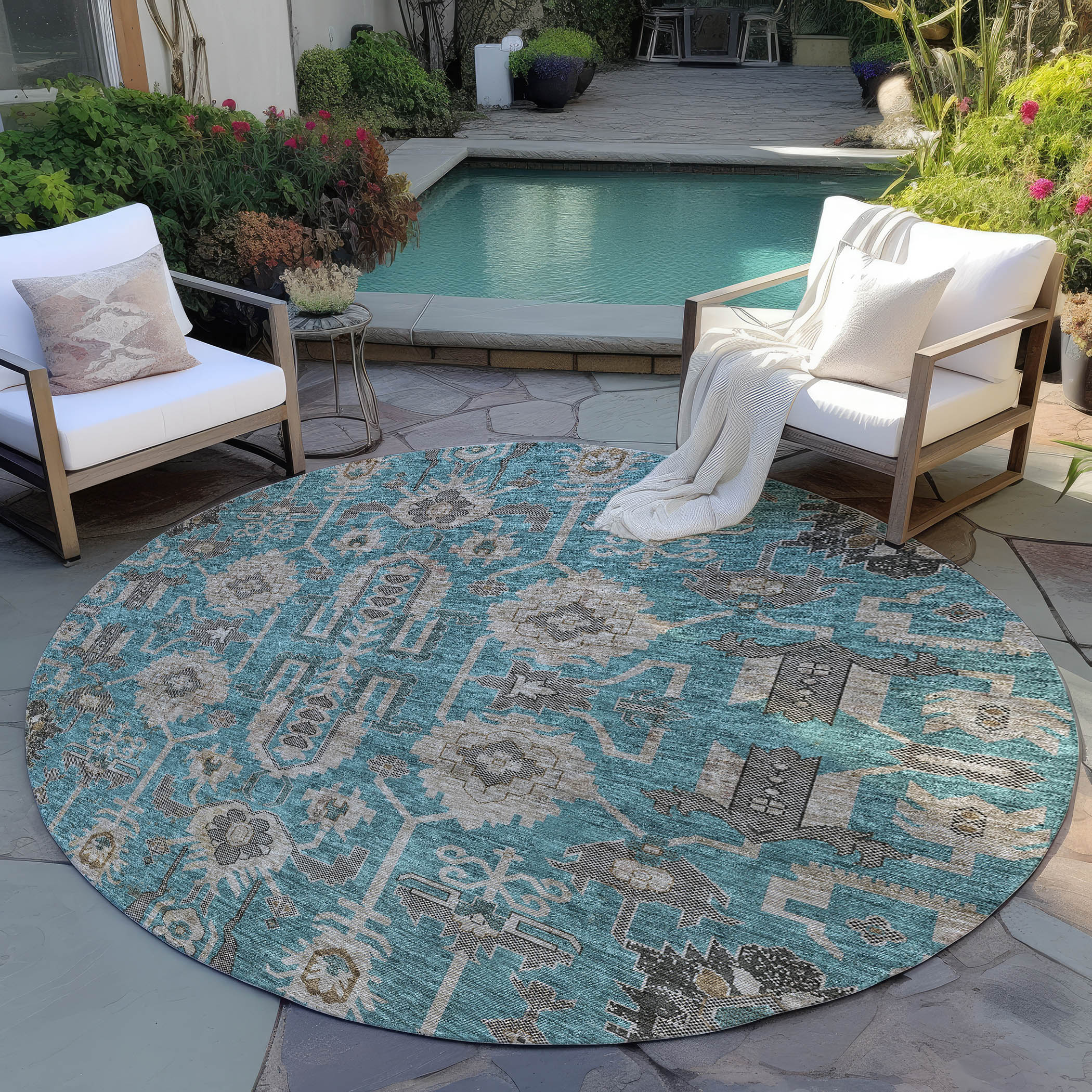 Addison Rugs ACN697TE8RO rugs - View #7